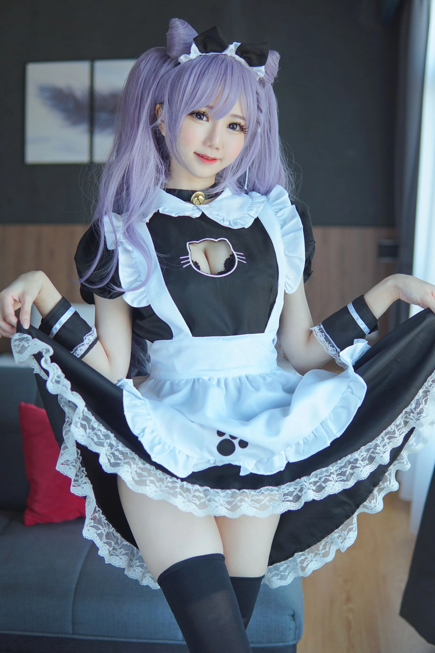 Sally Dorasnow – Keqing Maid|图集秀