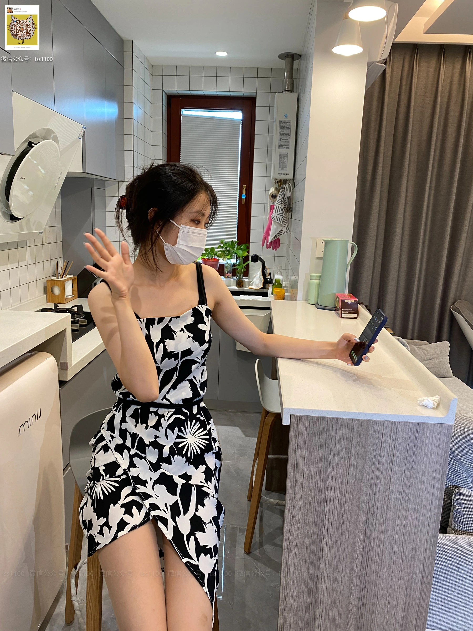 [ISS系列] 美晗 厨娘肉色连裤袜插图2