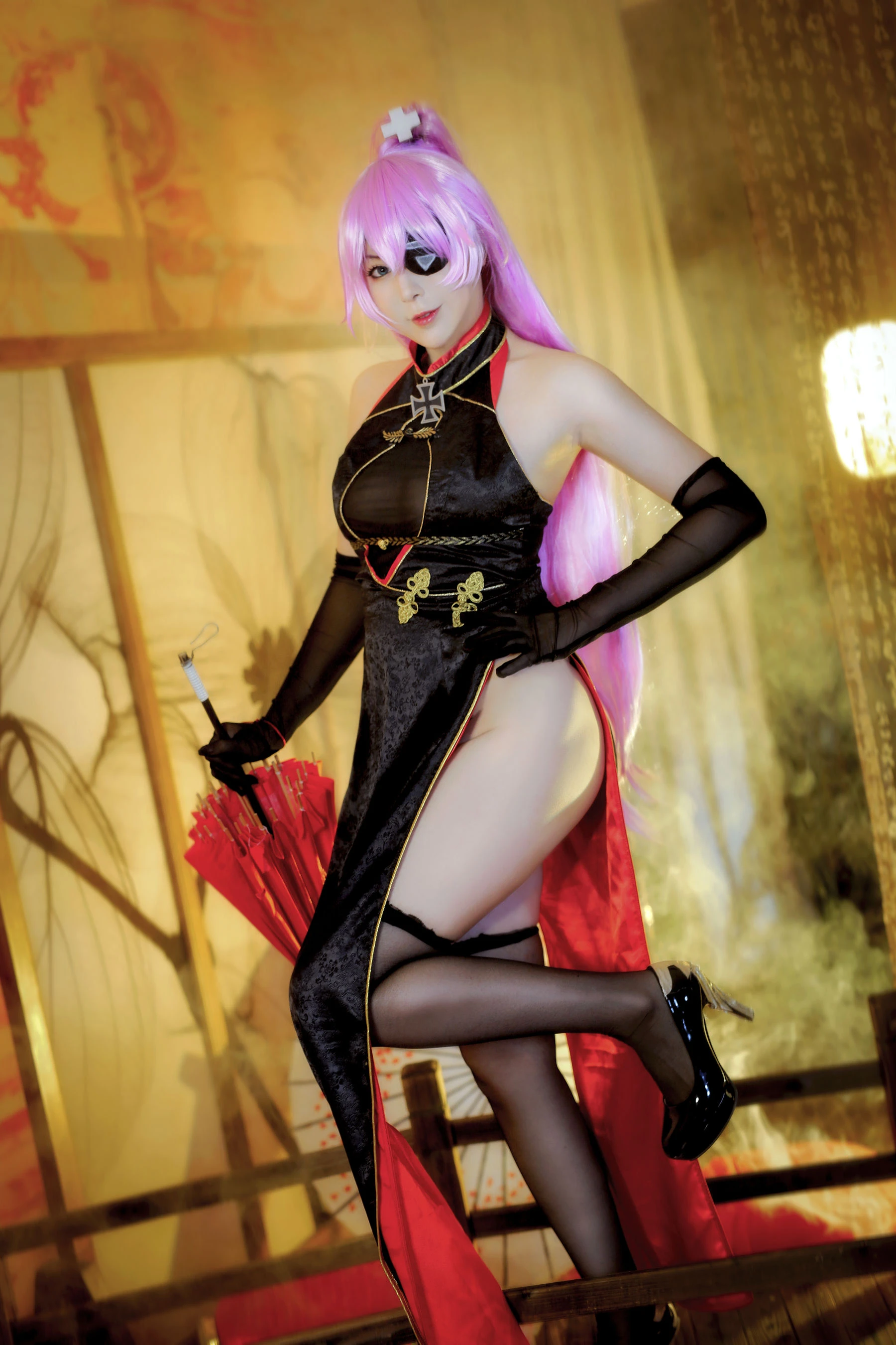 小容仔咕咕咕 – 沙恩霍斯特旗袍插图1