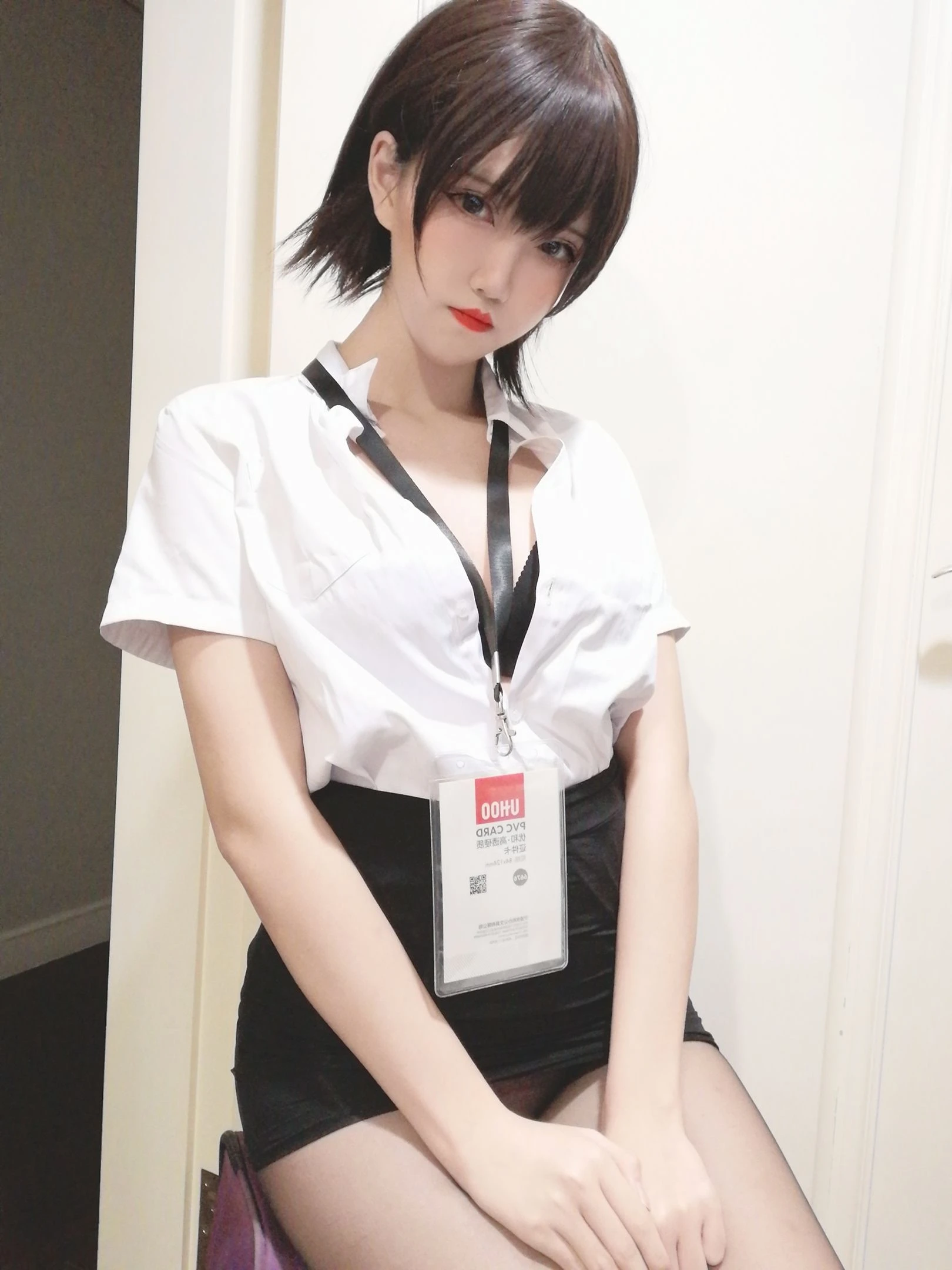 鬼马少女阿薰kaOri 黑丝OL插图5