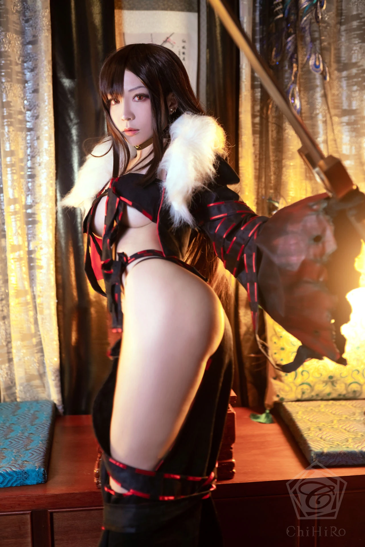 Cos千寻大人 虞姬插图3