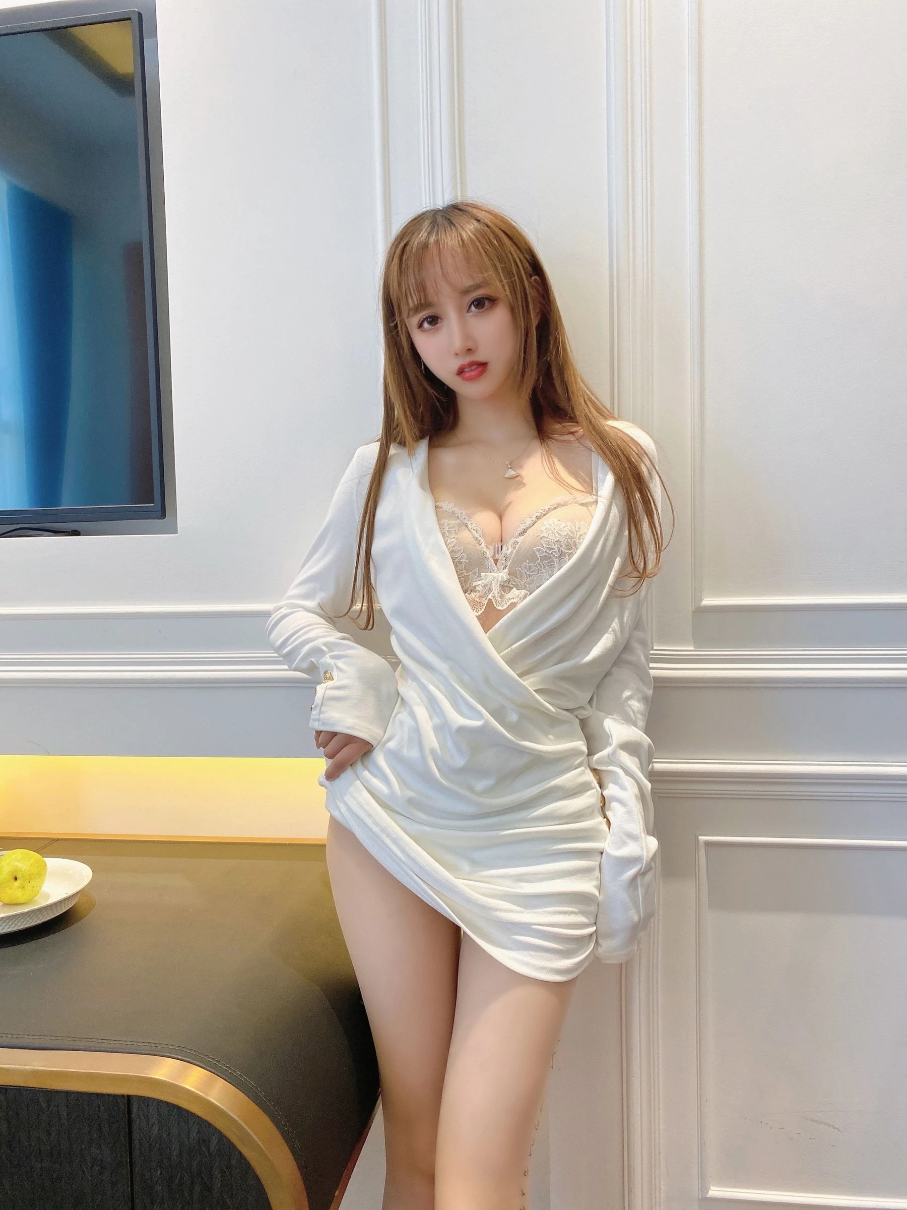 斗鱼米线线sama – 肉丝袜美腿插图5