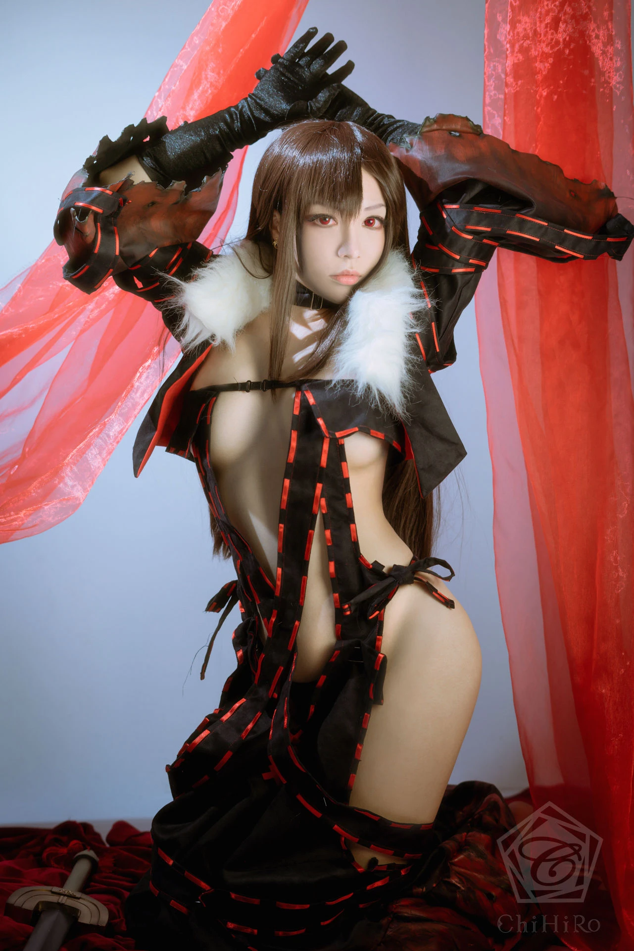 Cos千寻大人 虞姬插图5