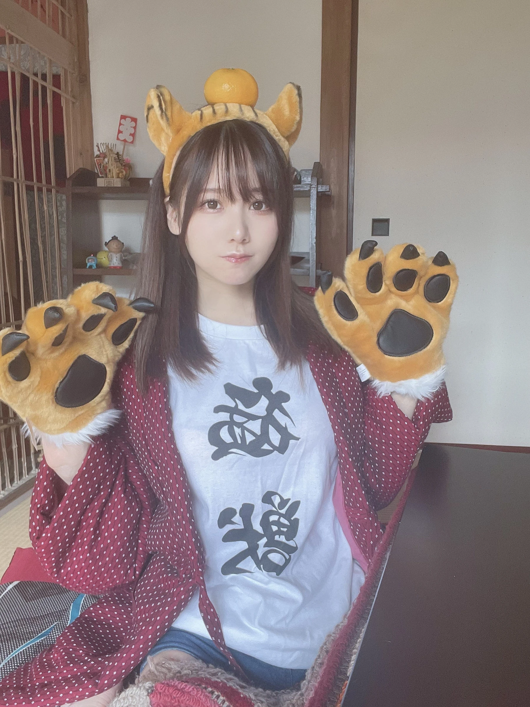 日本甜美COSERけんけん[fantia] 20220104-寅年插图1