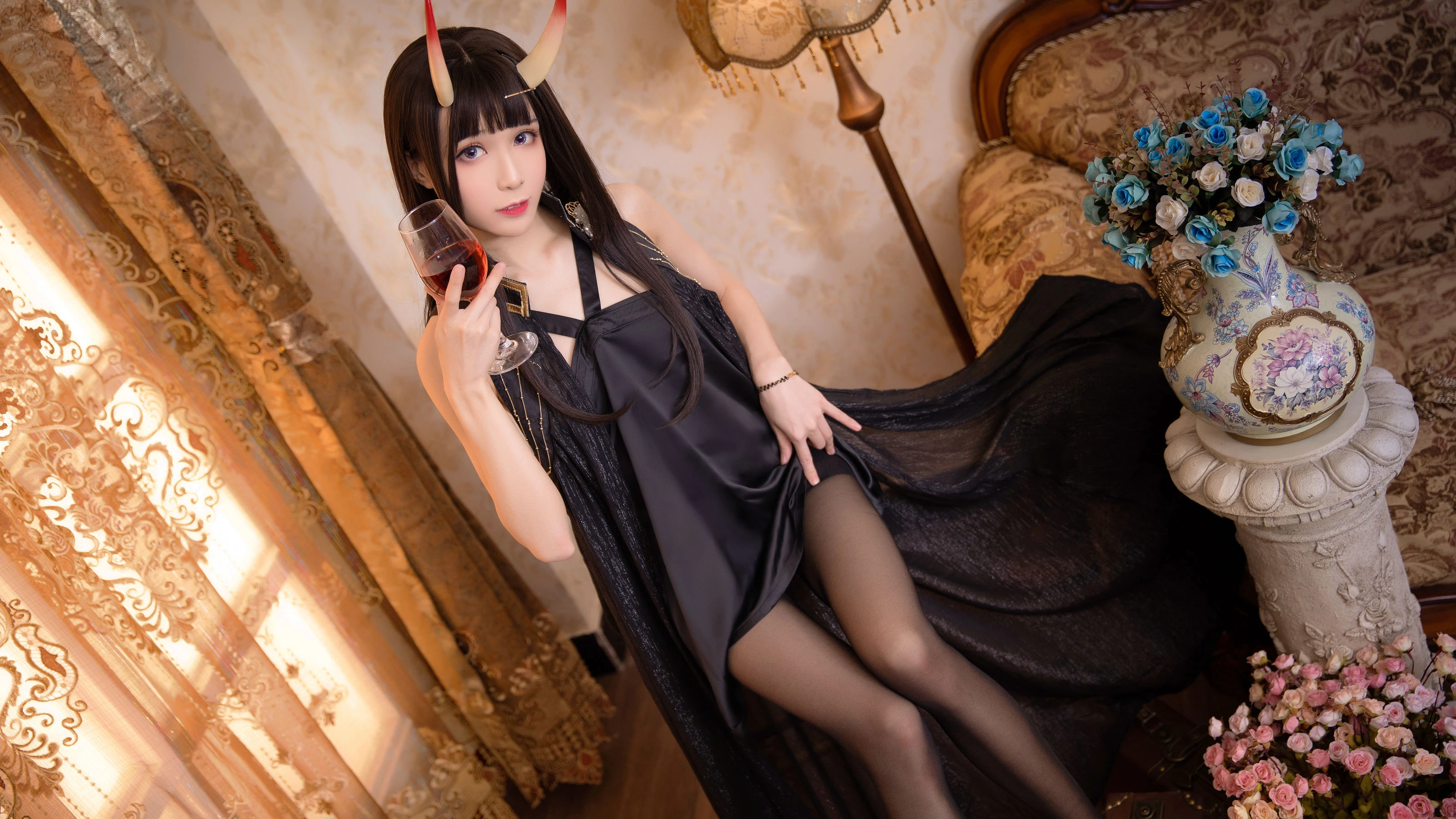 Tomoyo酱 – 碧蓝 能代礼服插图5