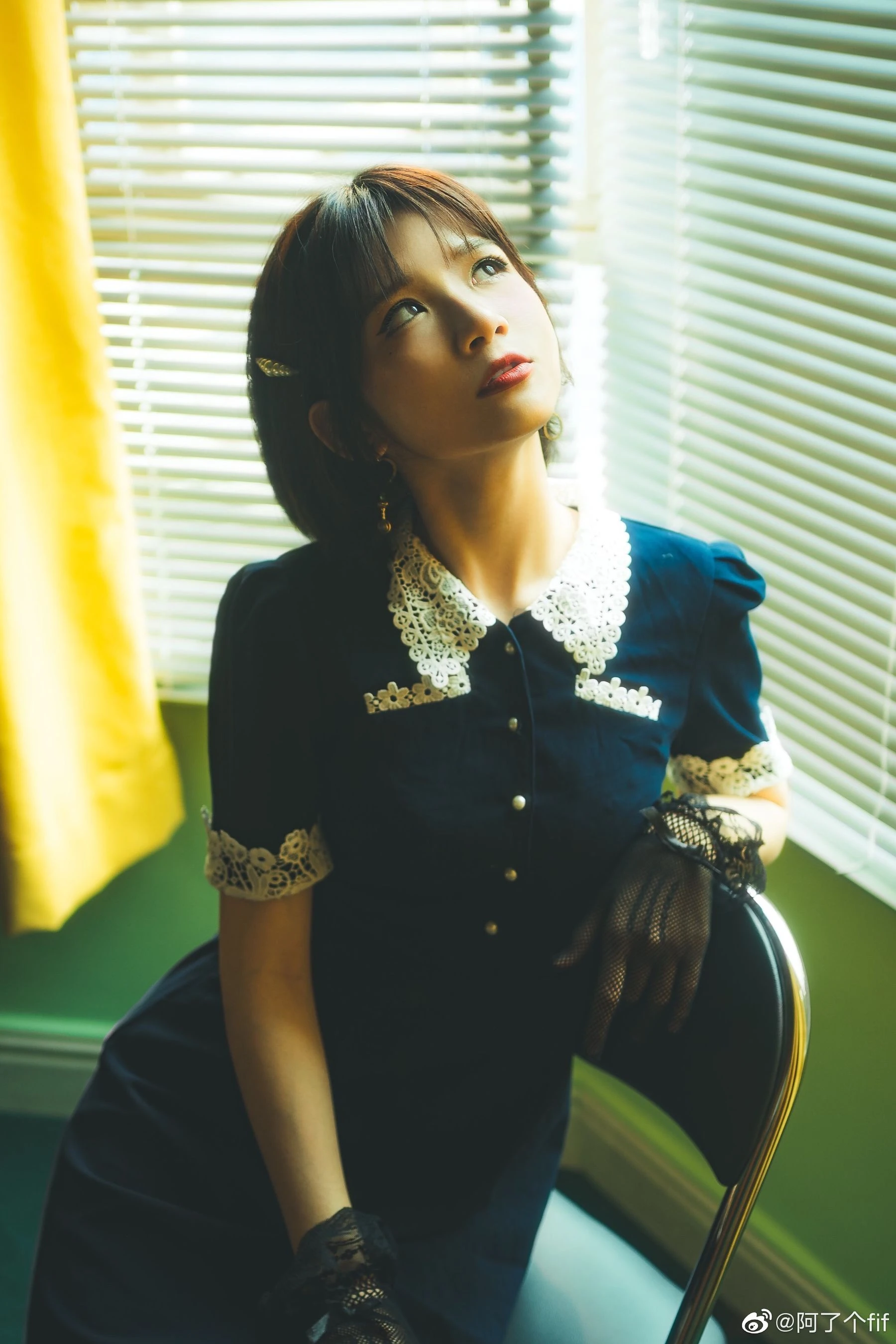 动漫博主阿了个fifi – 复古插图2