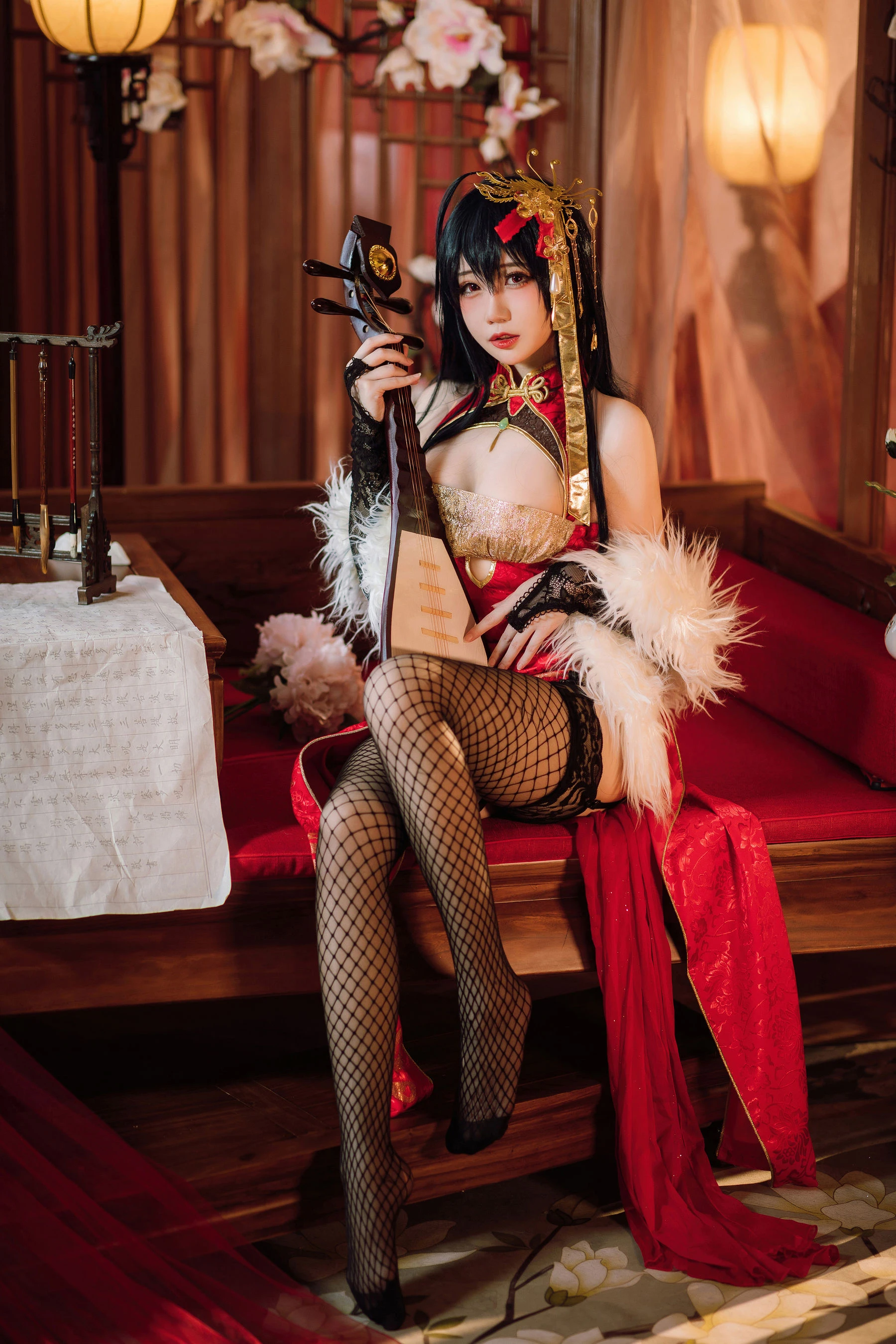 焖焖碳 – 大凤旗袍插图2