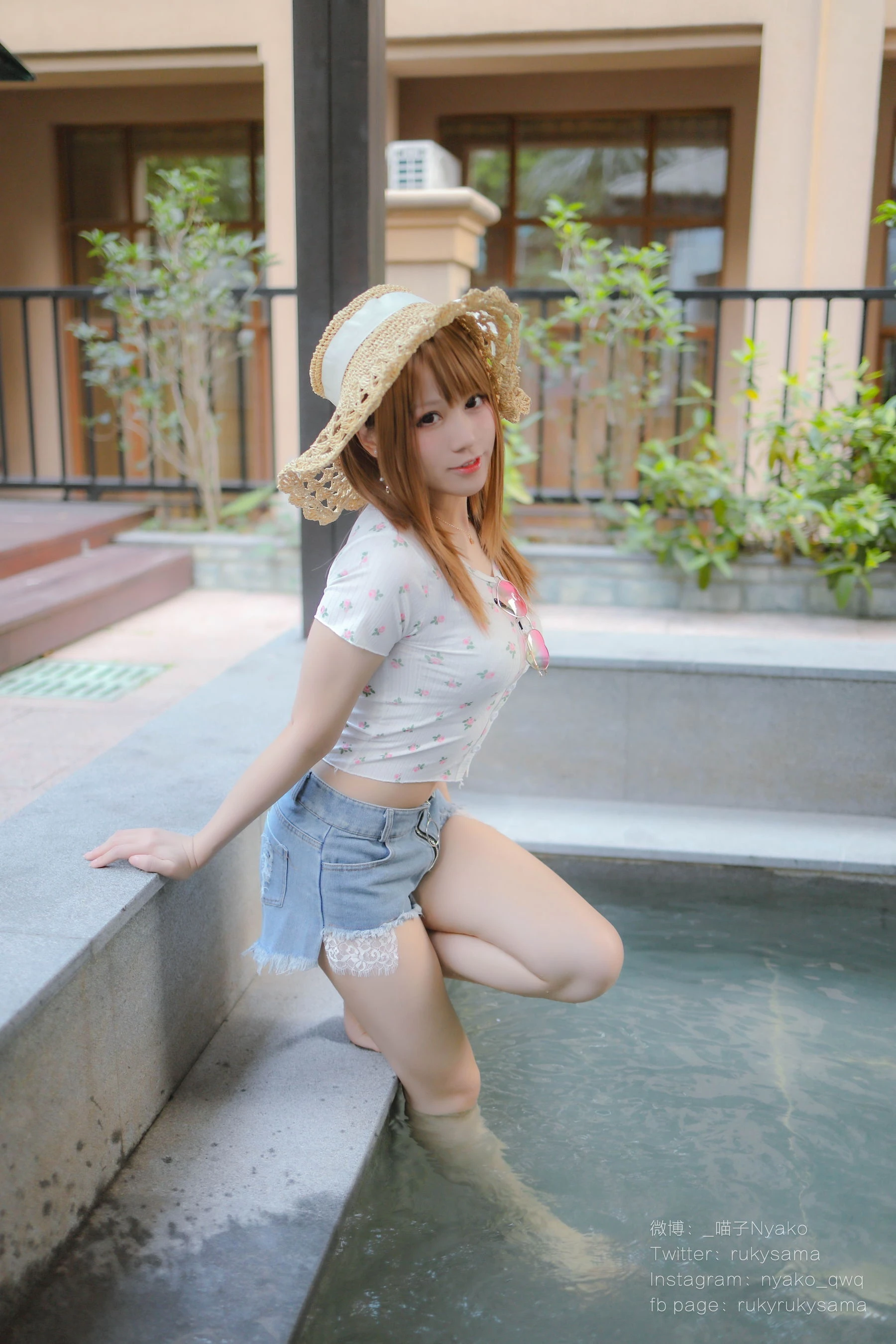 萌妹子Nyako喵子 – 温泉旅行插图3