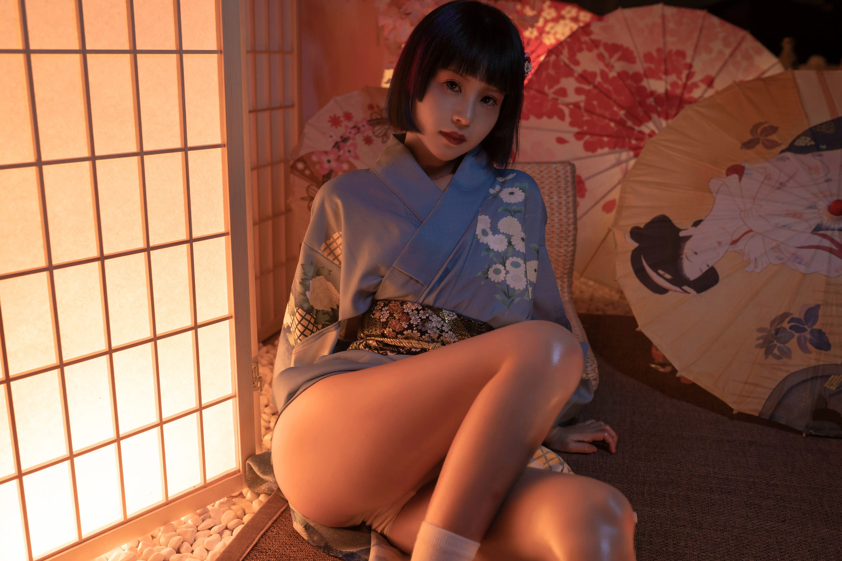 美少女晕崽 – 樱之诱惑插图1