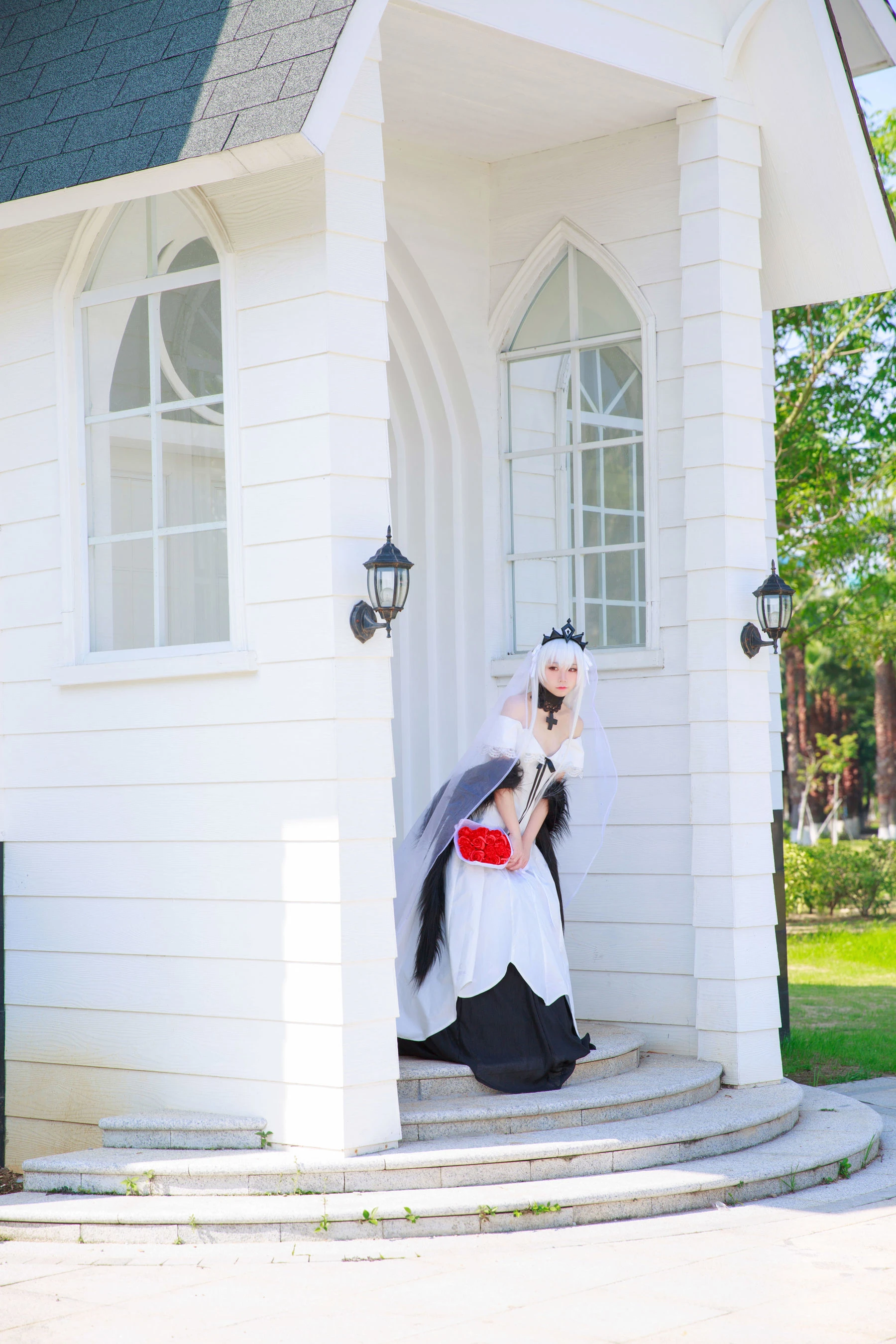 动漫博主G44不会受伤 – 98K婚纱 德皇插图2