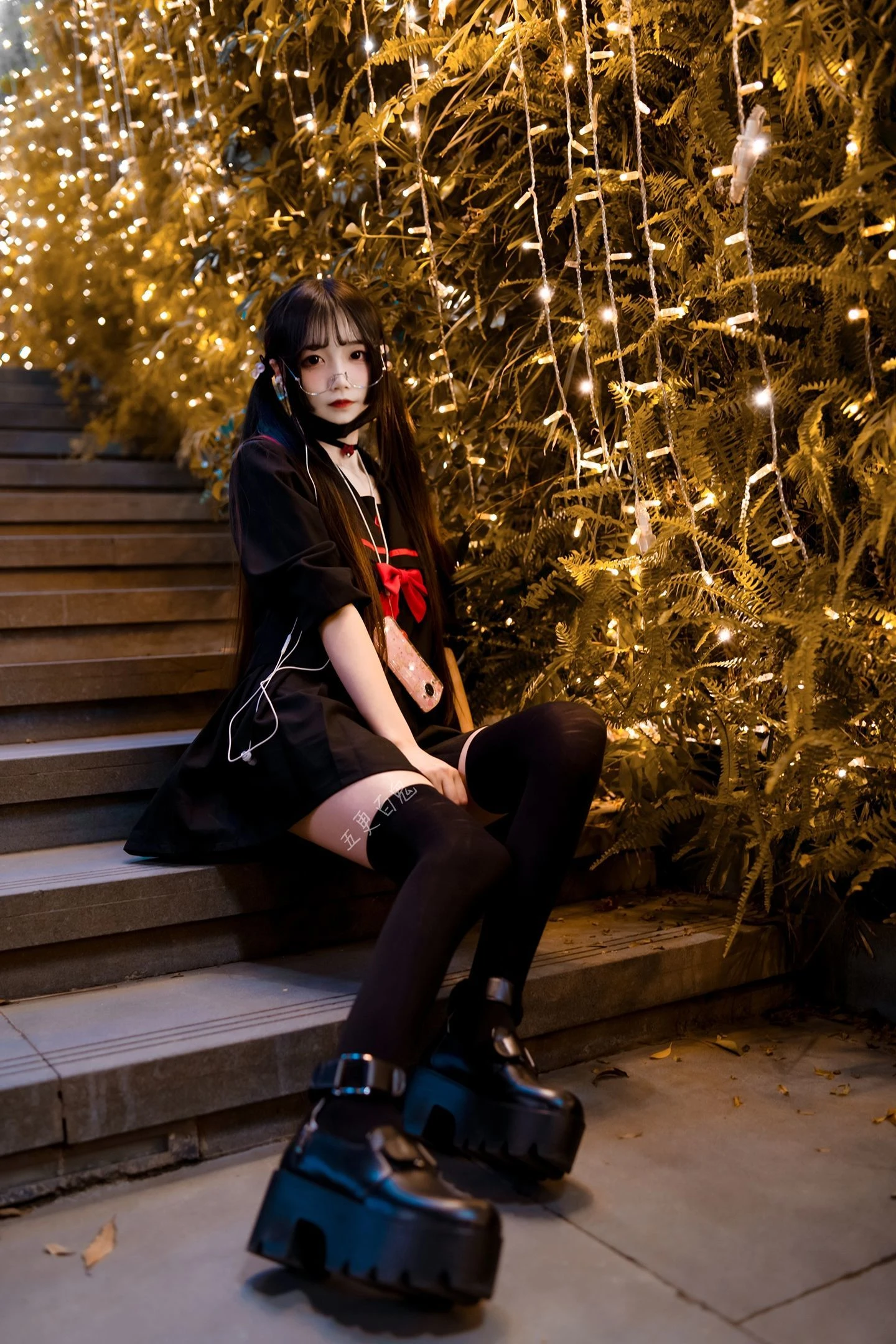 清纯少女五更百鬼 制服插图5