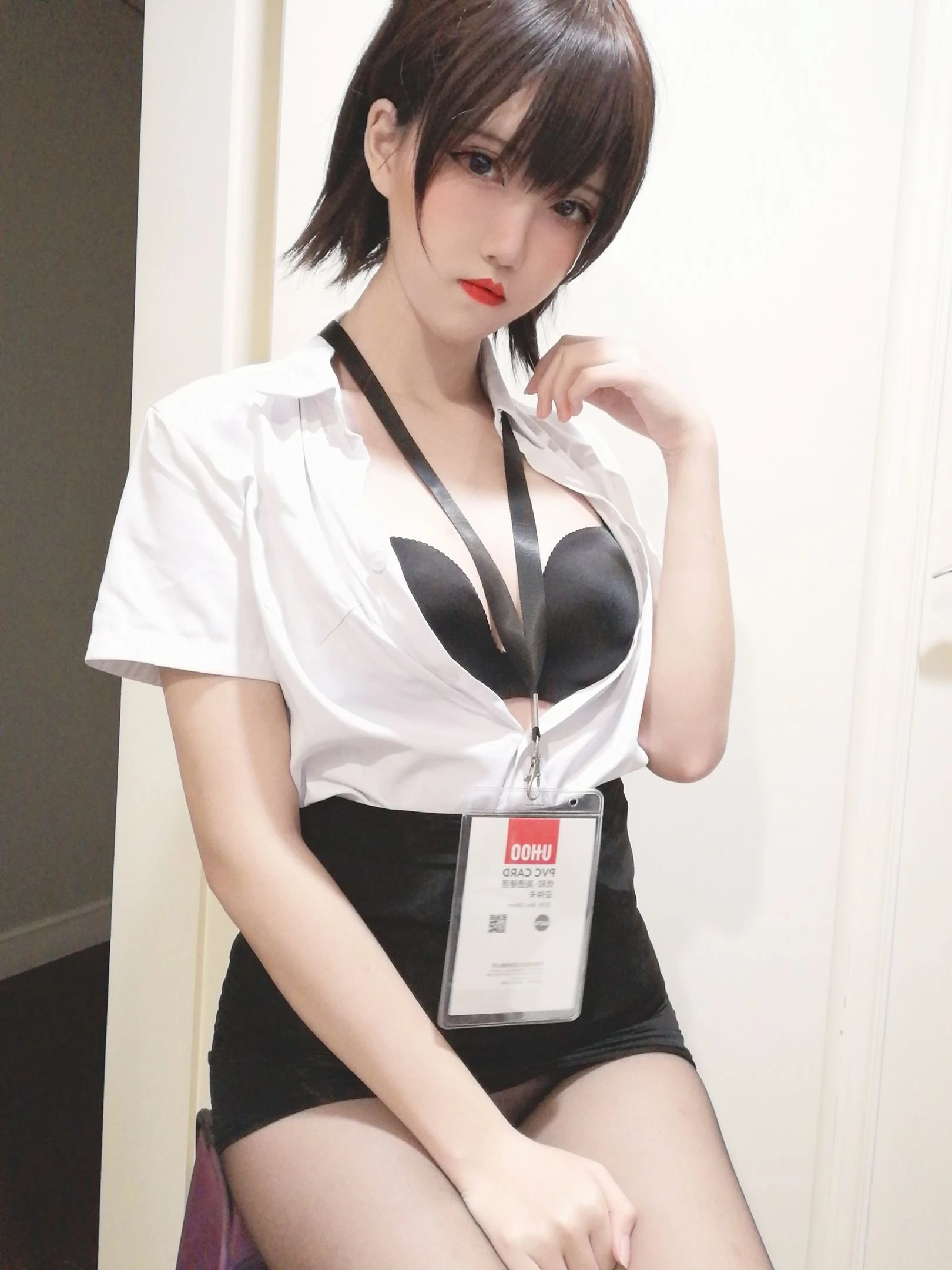 鬼马少女阿薰kaOri 黑丝OL插图3