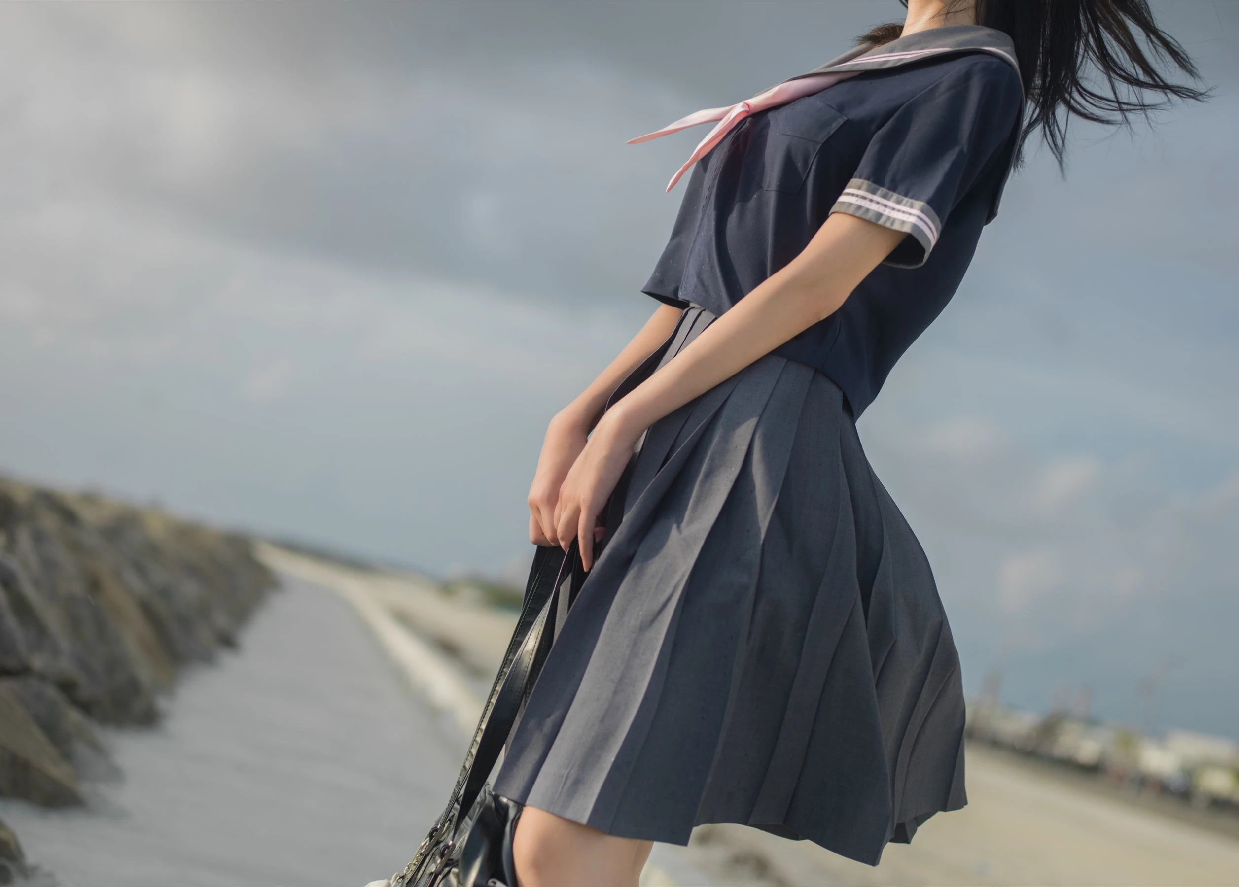 动漫博主南桃Momoko – 蓝jk插图2