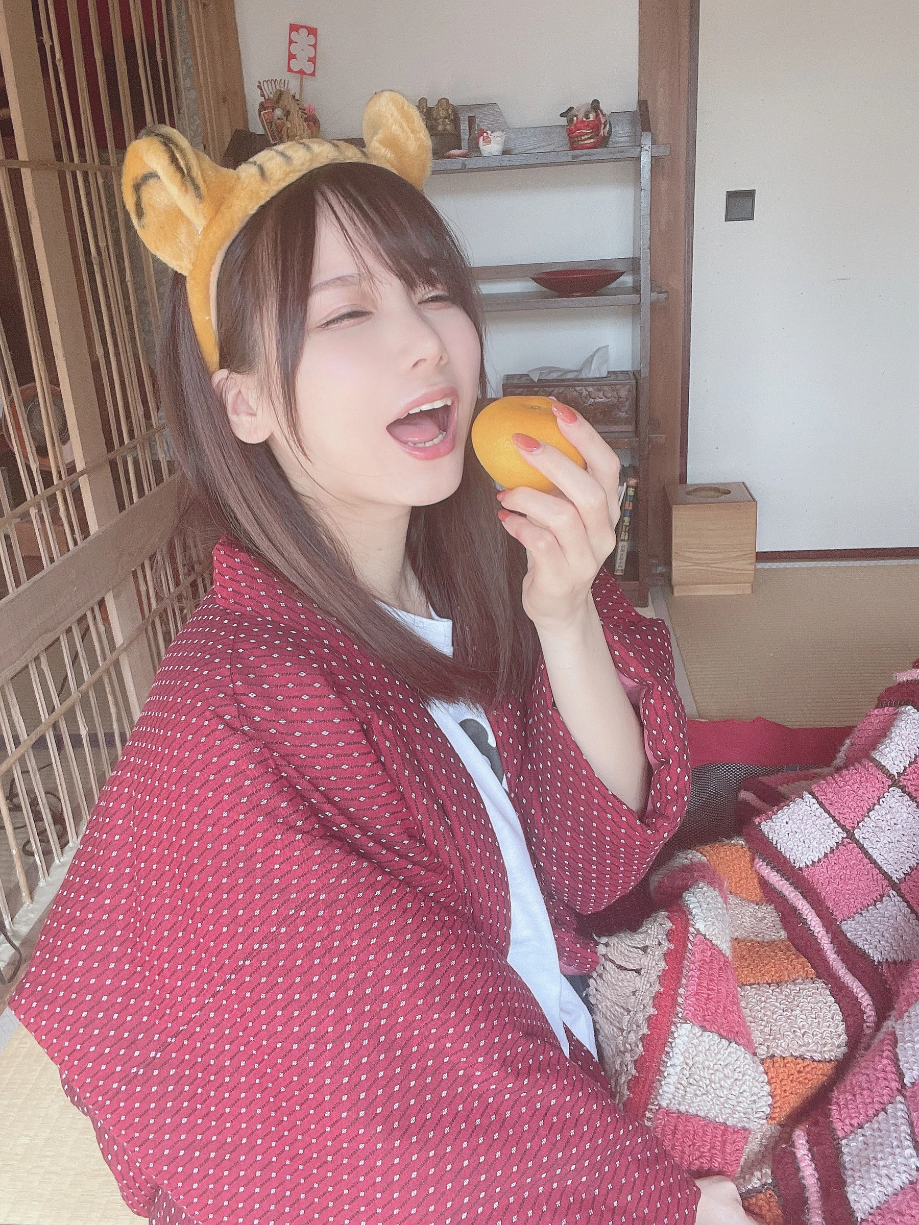 日本甜美COSERけんけん[fantia] 20220104-寅年插图7