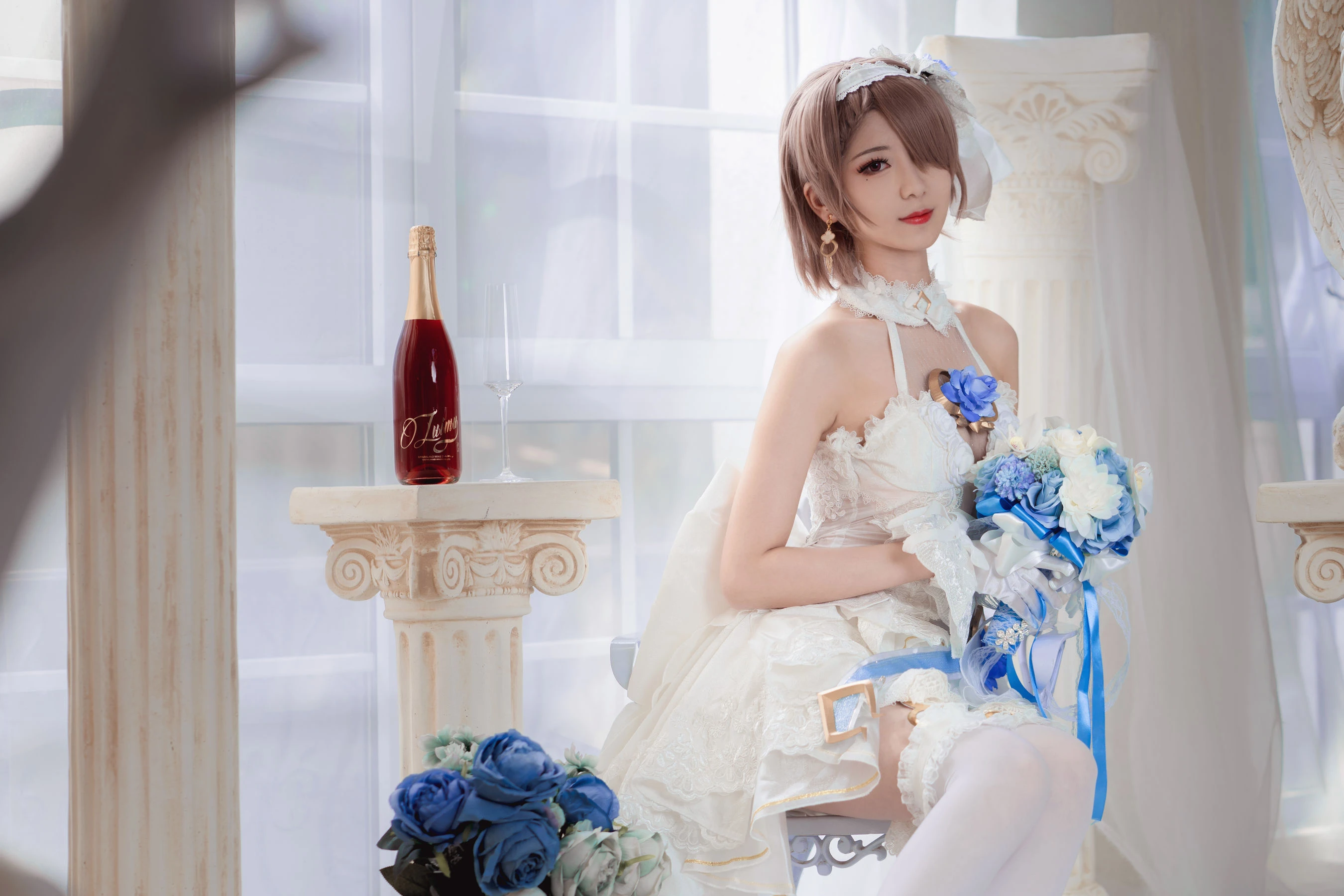 小姐姐弥音音ww – 丽塔 花嫁插图4