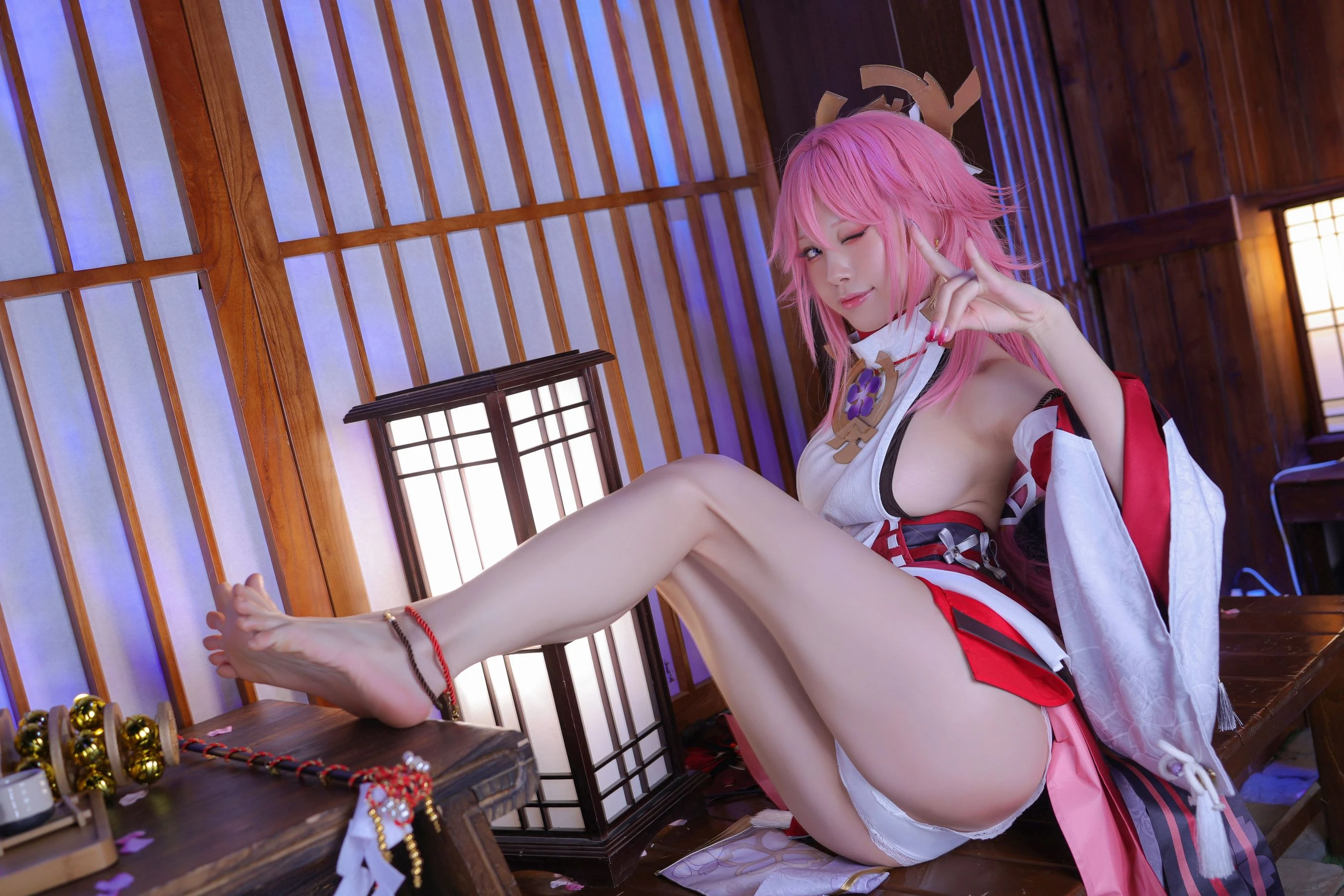 动漫博主水淼aqua – 八重神子插图4