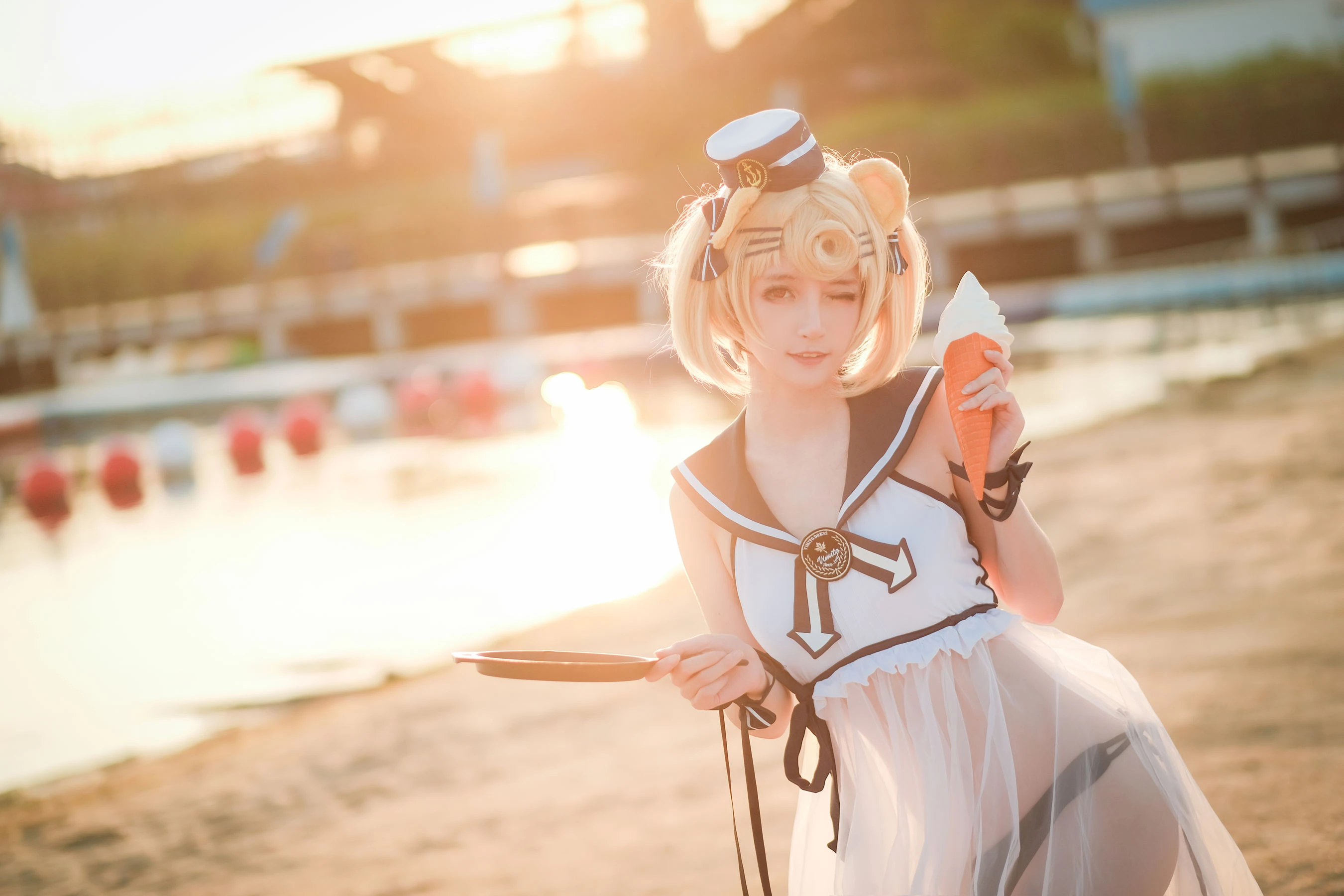 萌宠博主yui金鱼 – 古米泳装插图3