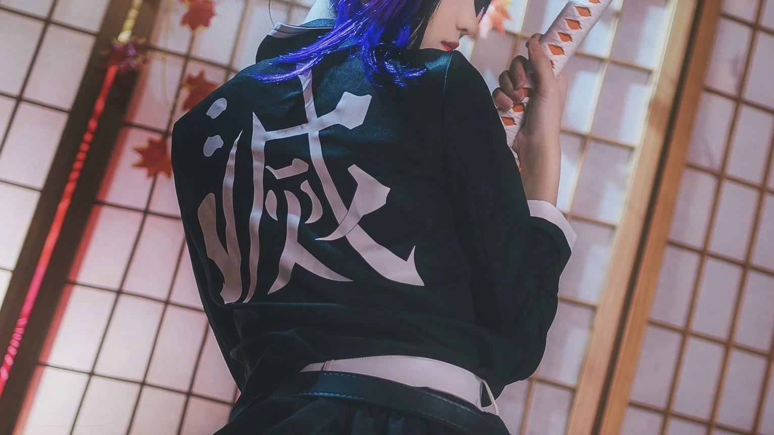 动漫博主南桃Momoko – 蝴蝶忍队服插图3