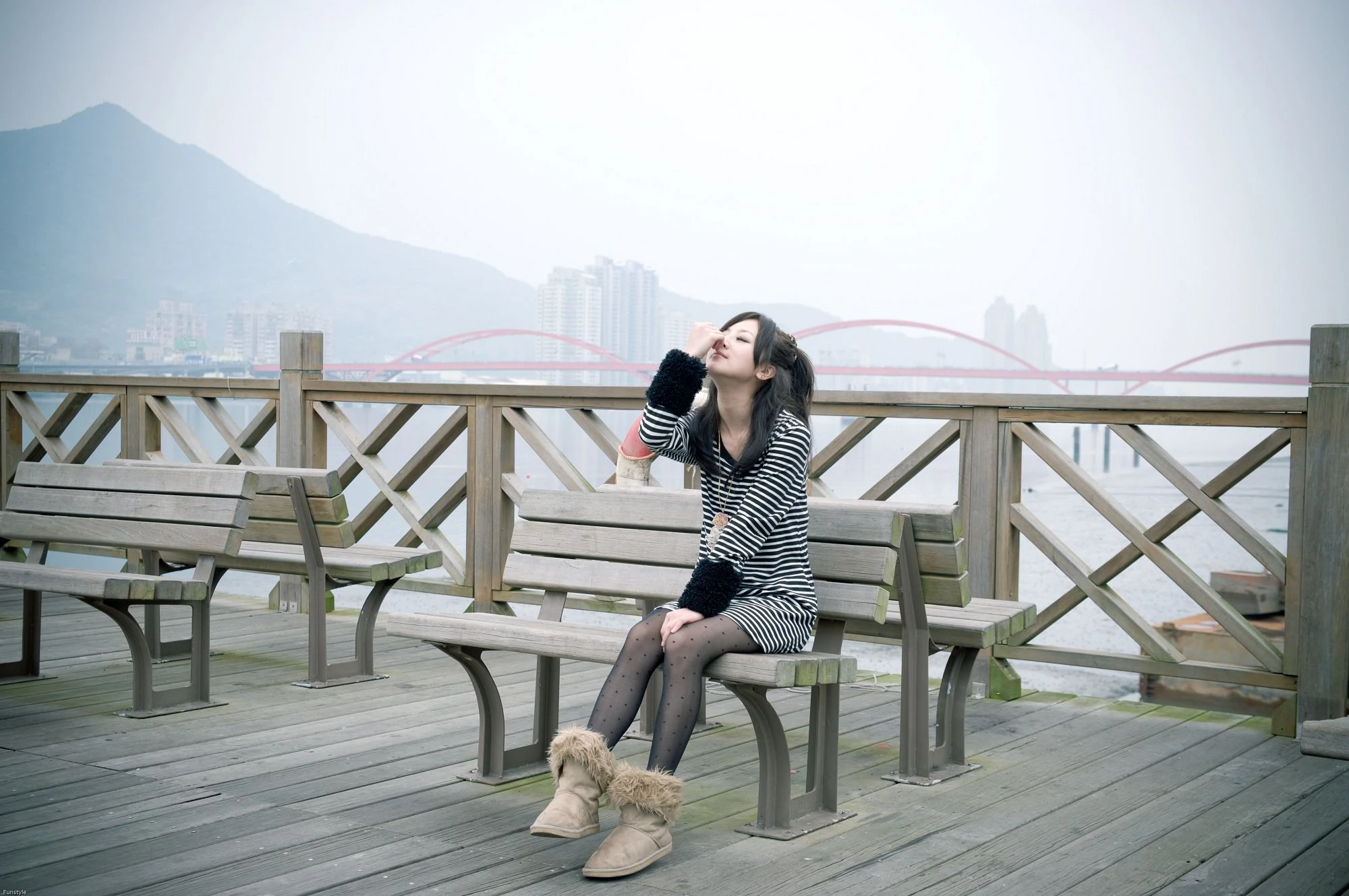 果子MM/张凯洁《關渡曲外拍》|图集秀