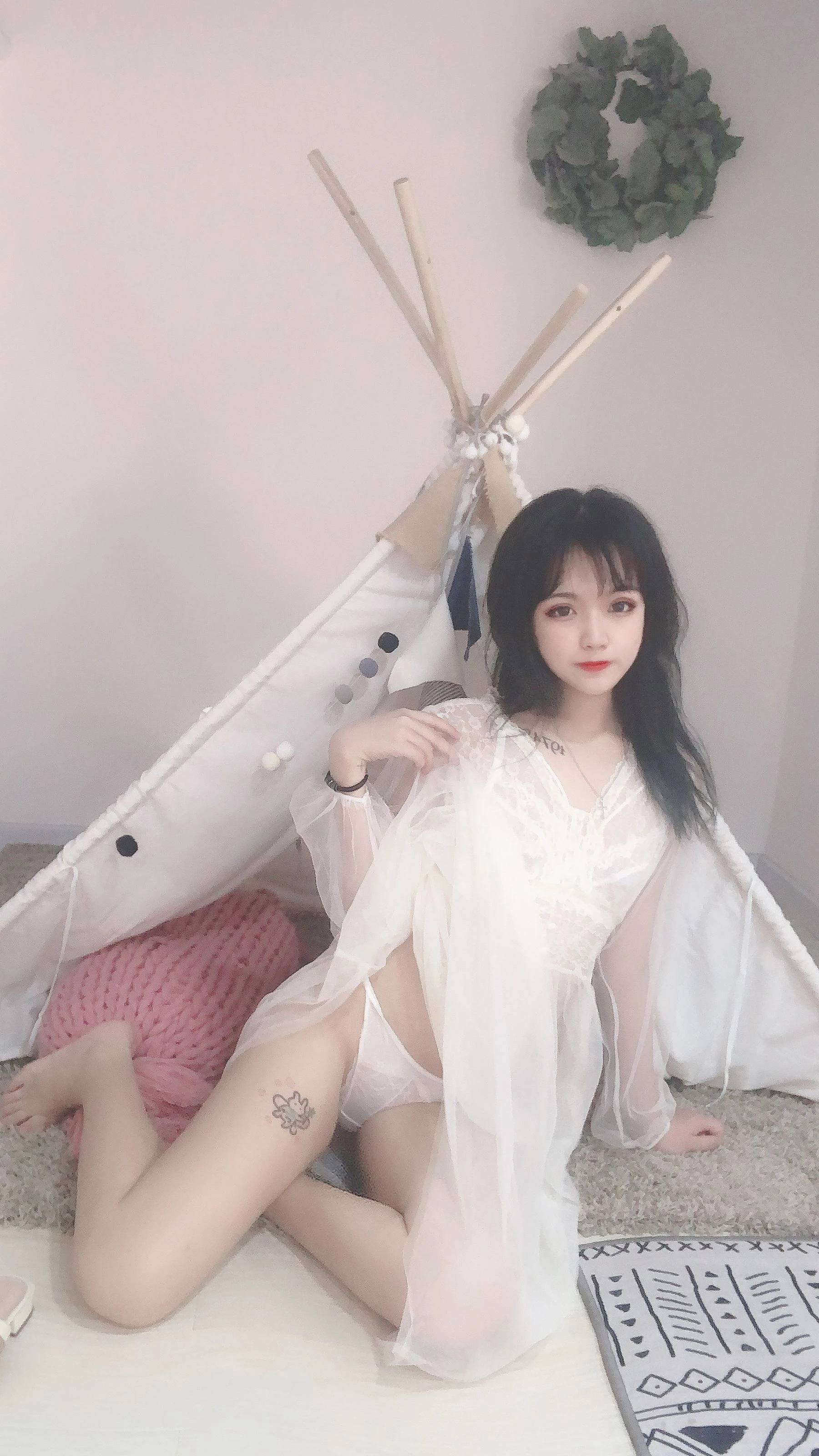 安妮 – 白色纱裙插图7