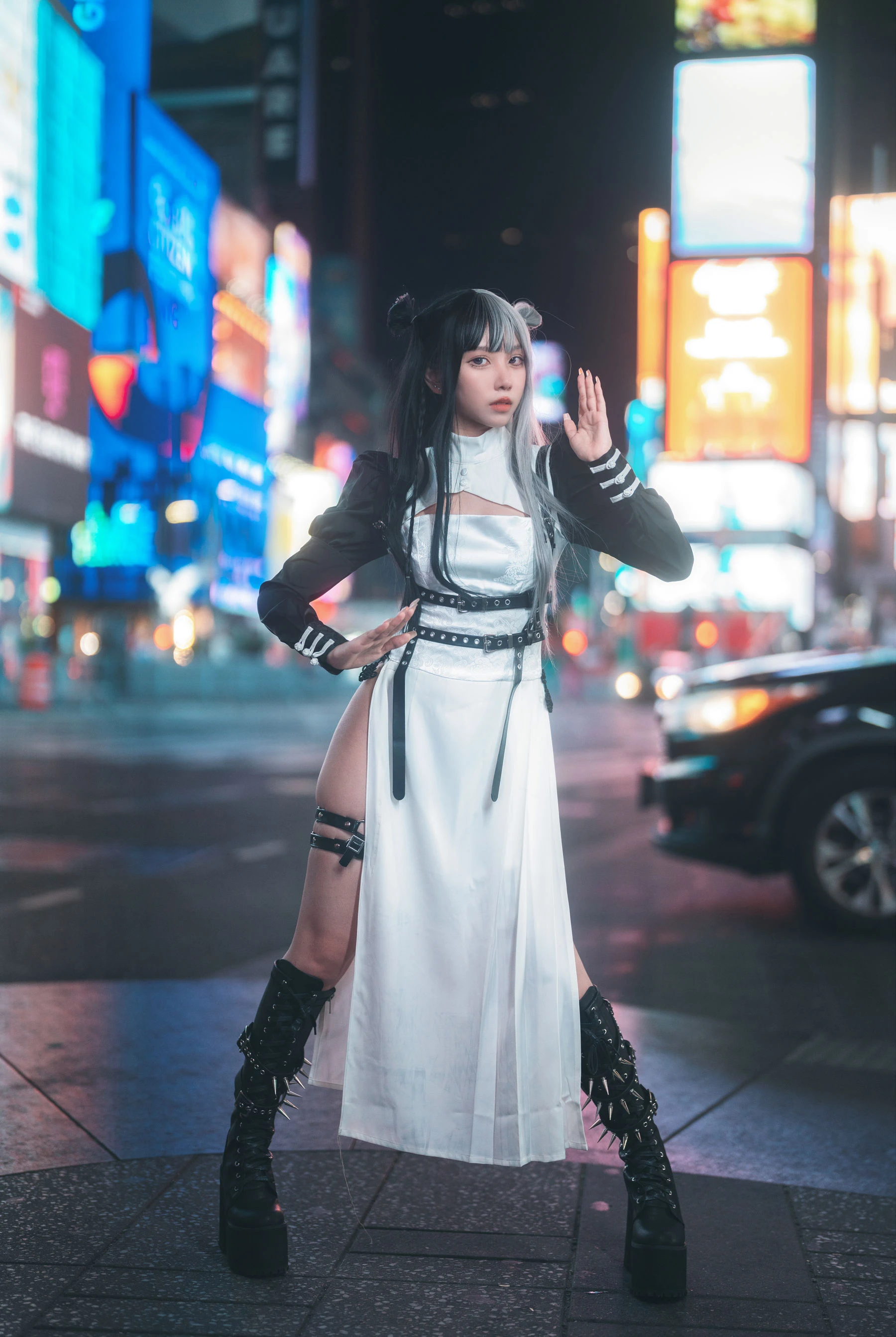 动漫博主果咩酱w – 中式赛博插图2