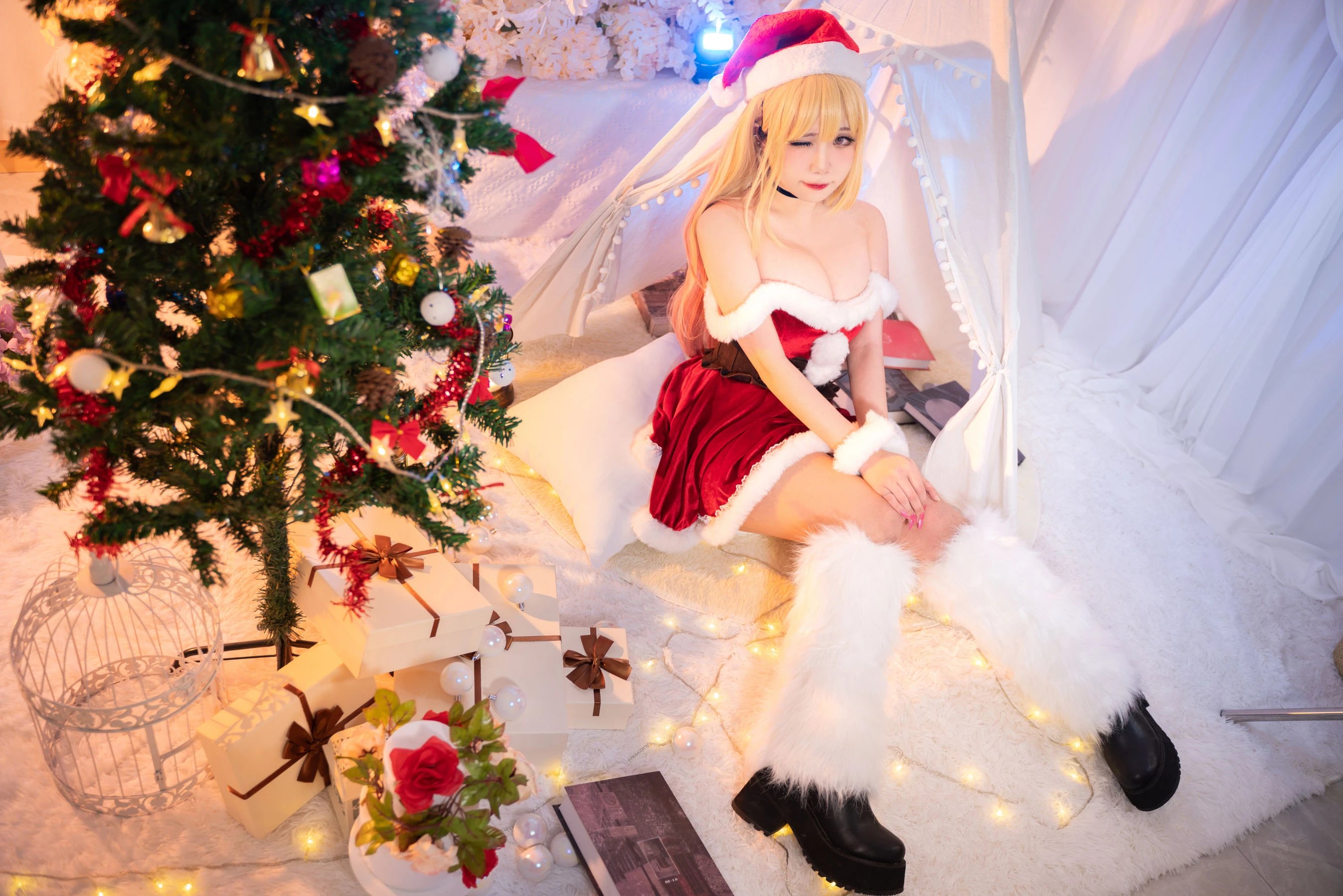 贞子蜜桃 – 喜多川夢海 圣诞插图3