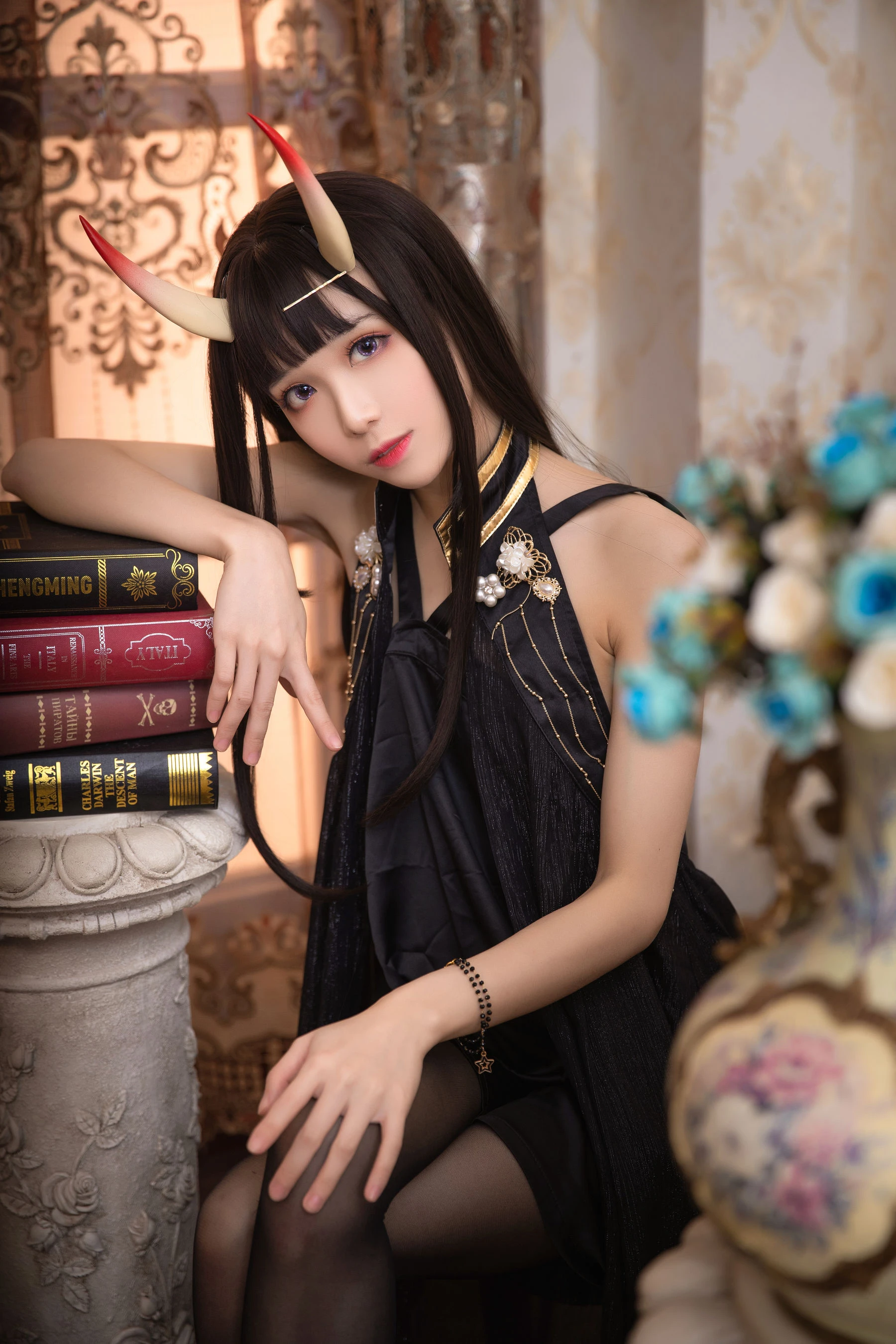 Tomoyo酱 – 碧蓝 能代礼服插图4