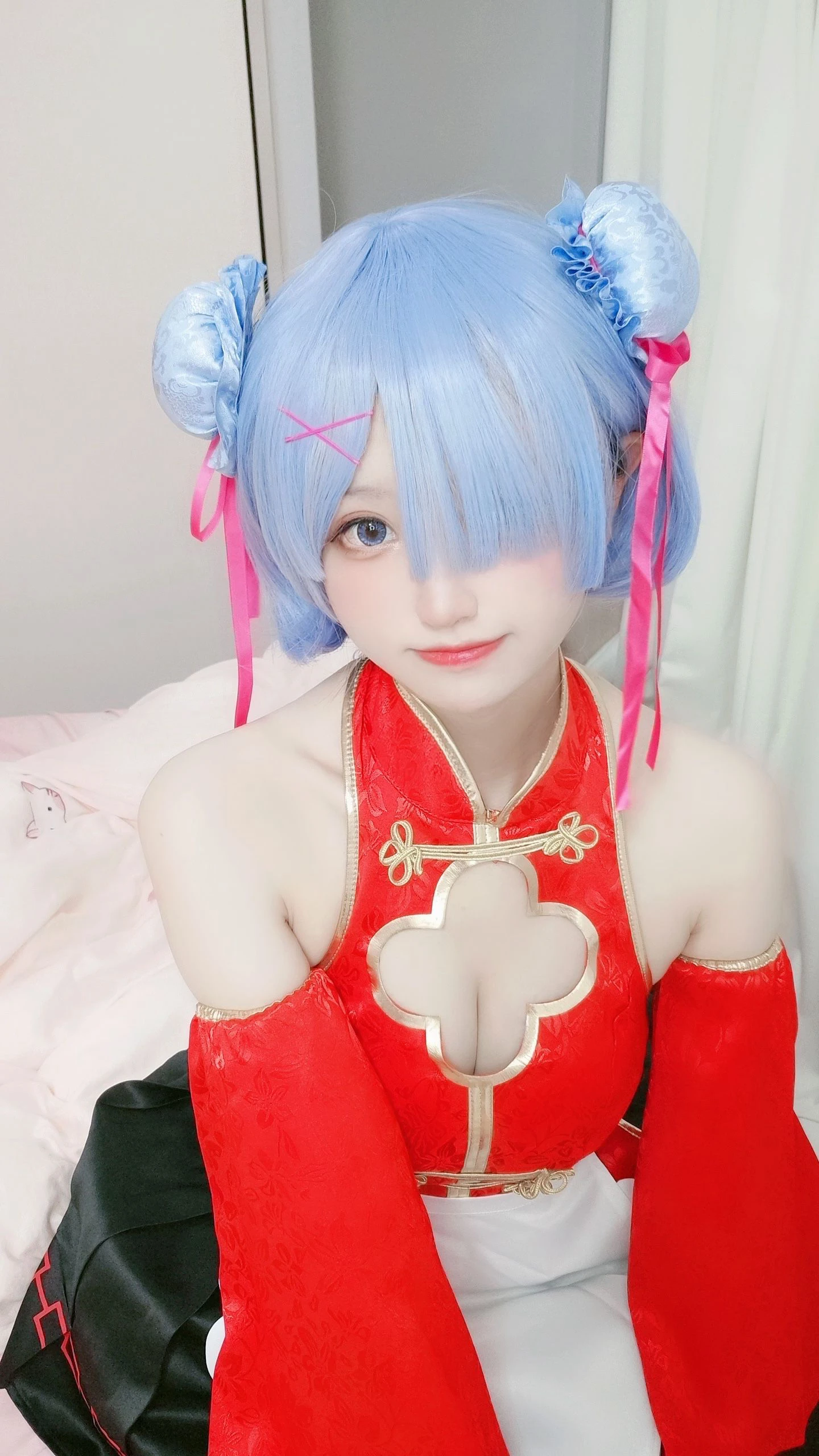 千阳(ちよ) – 蕾姆旗袍插图4