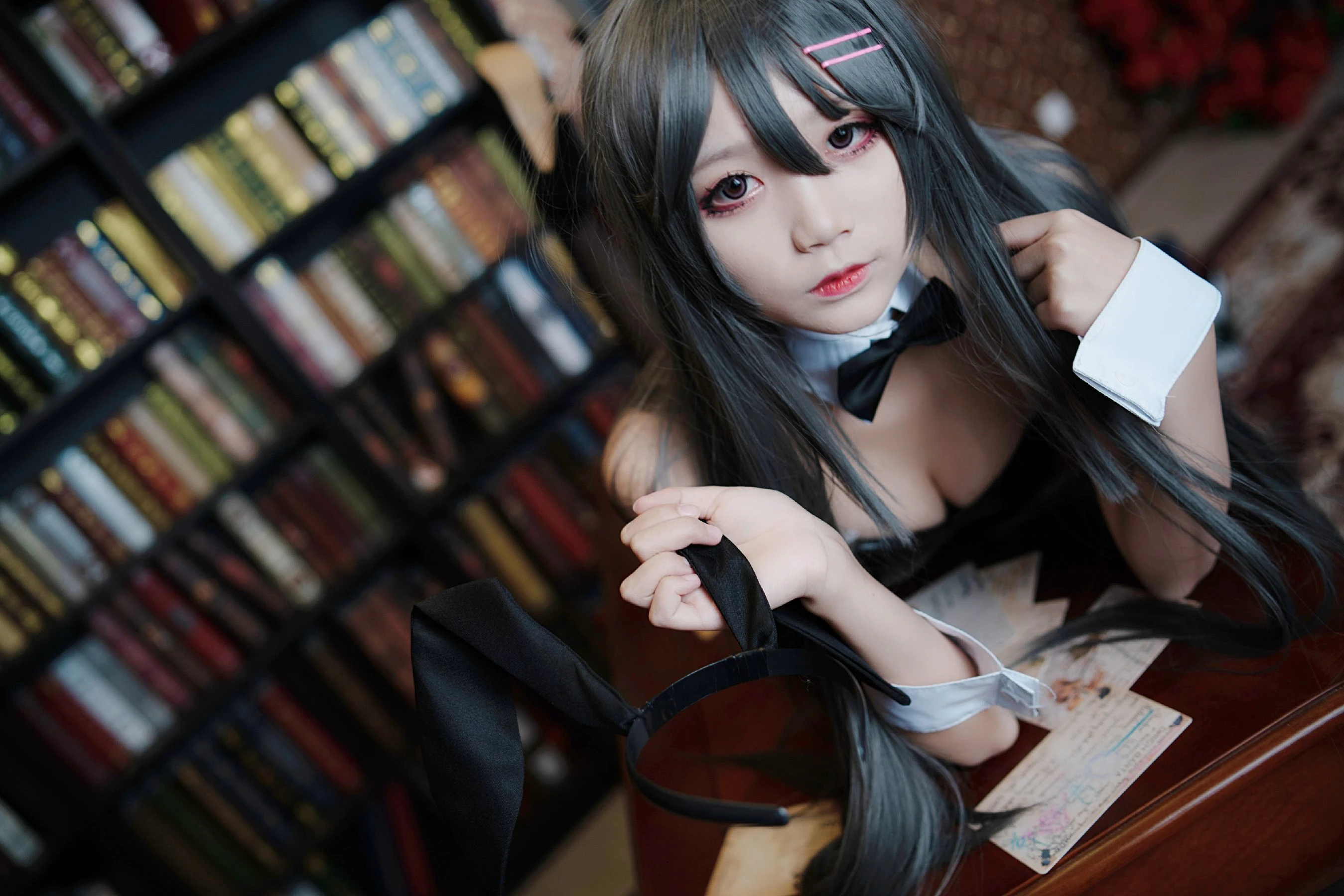 清纯少女五更百鬼 – 樱岛麻衣兔女郎插图1