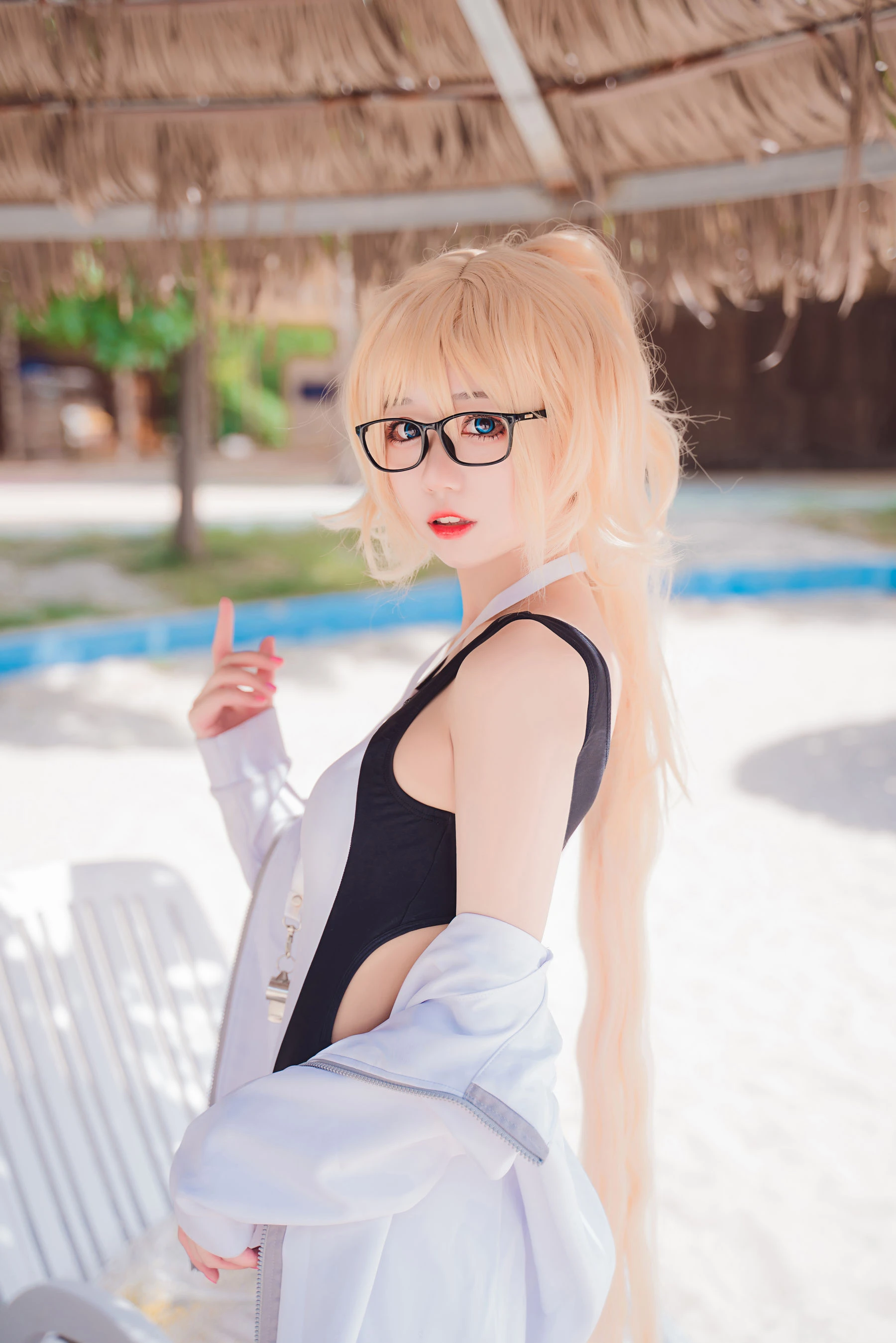 猫君君MaoJun – 贞德竞技泳装插图7