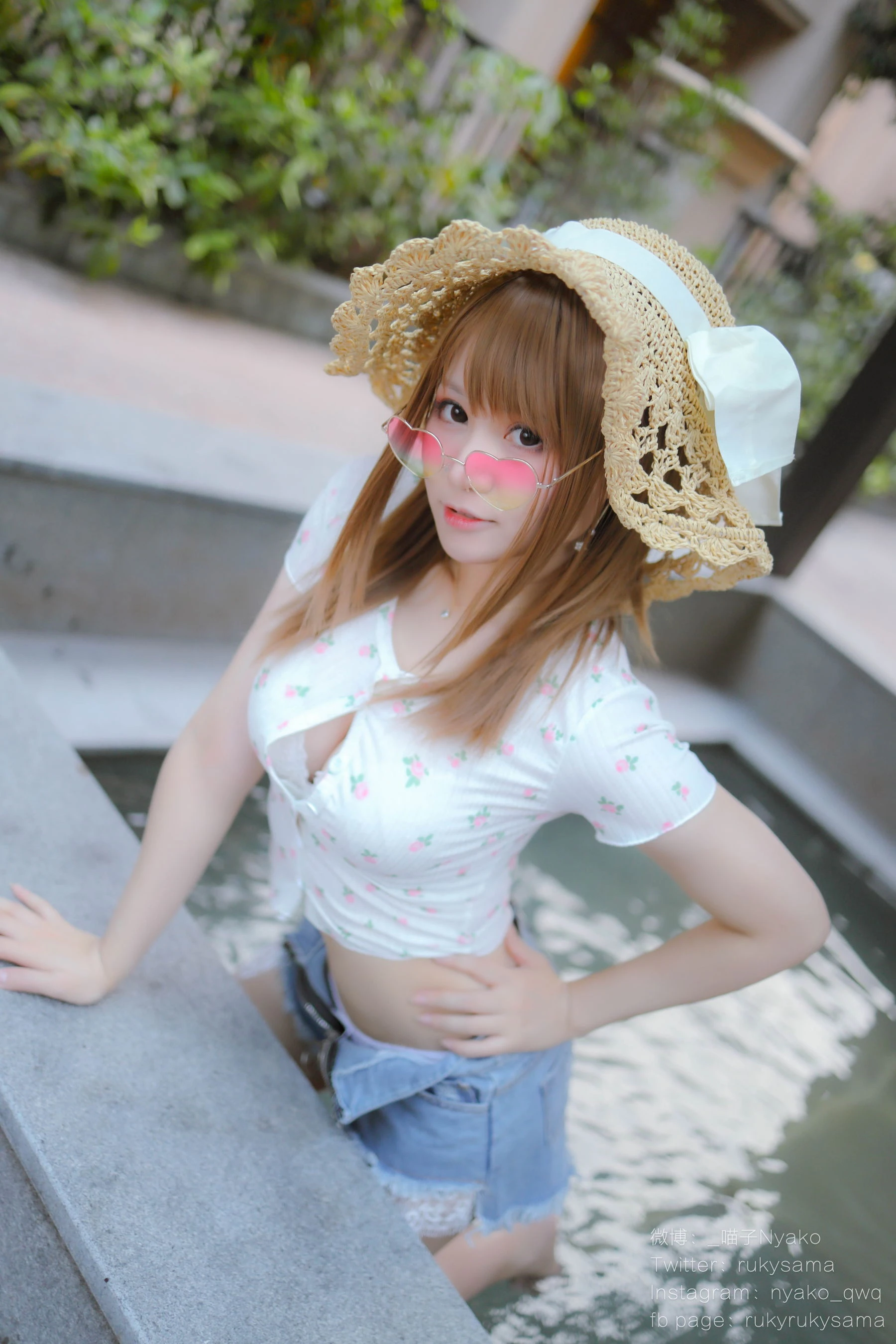 萌妹子Nyako喵子 – 温泉旅行插图7