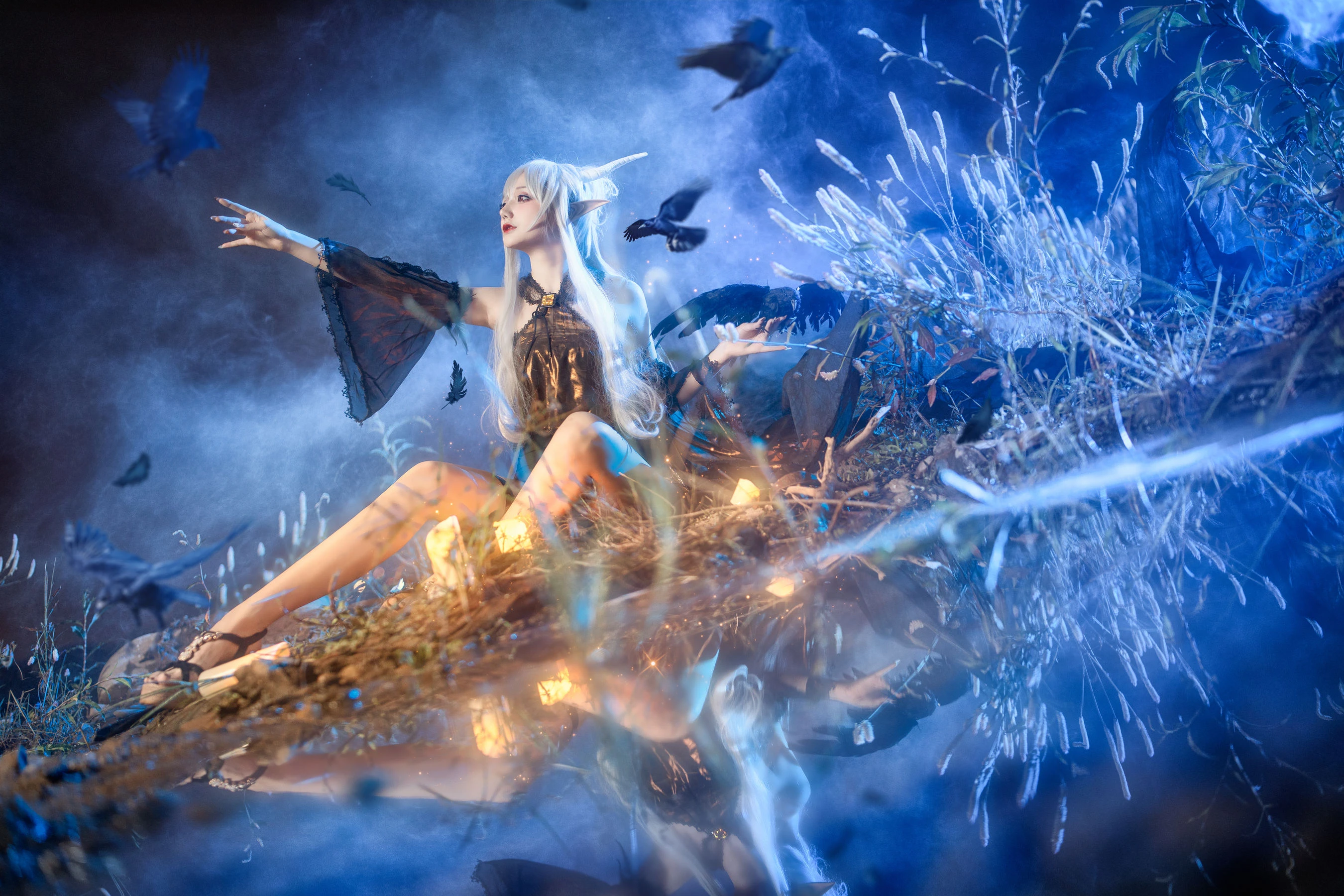 COS妹子仙九Airi – 闪灵静谧午夜插图4