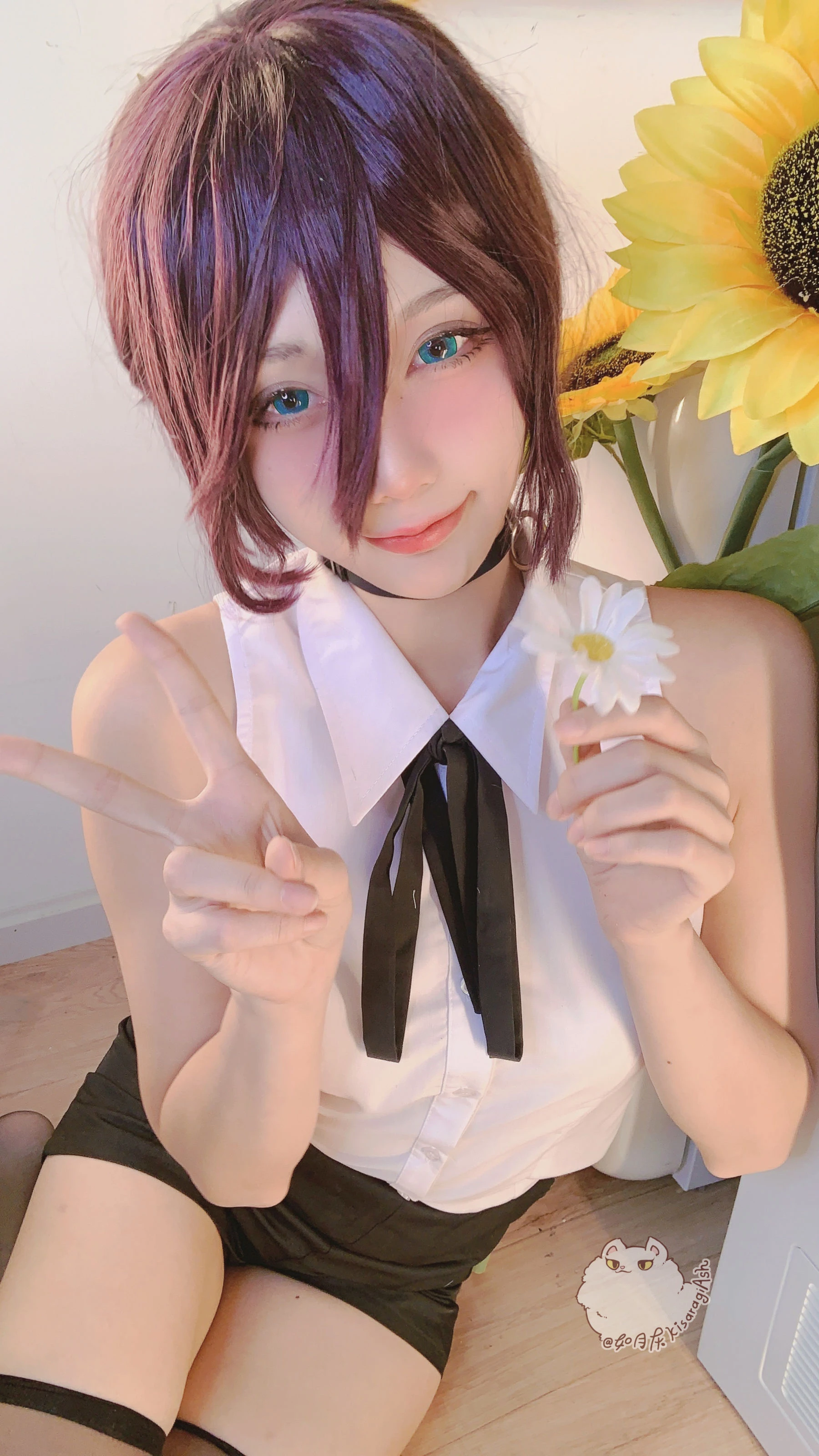 动漫博主如月灰 – 电锯人REZE插图2