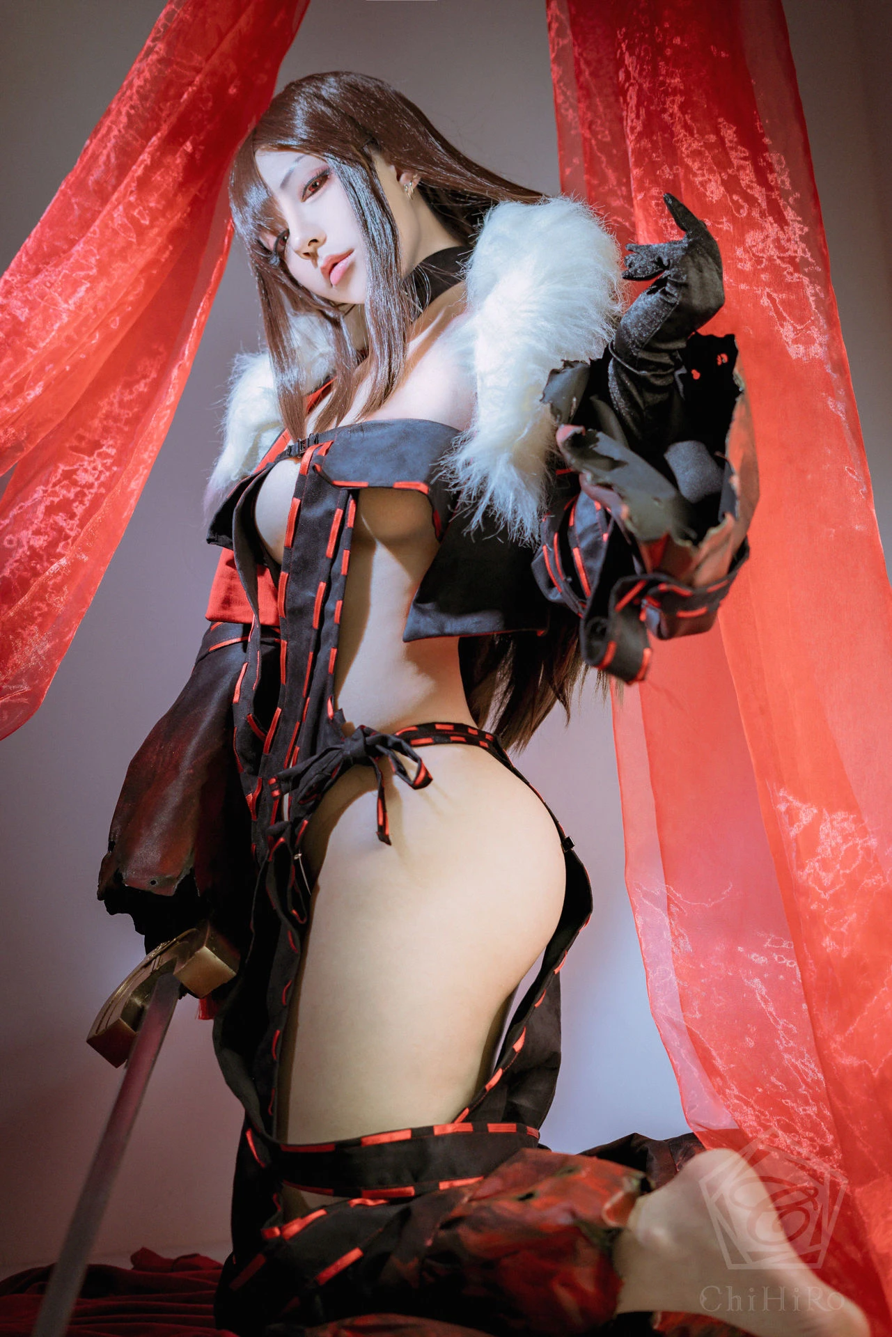 Cos千寻大人 虞姬插图6