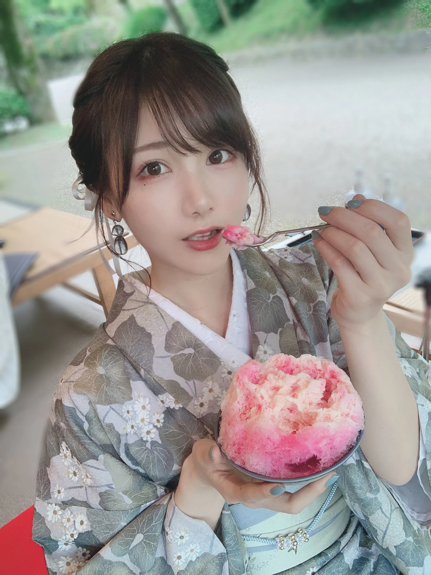 日本甜美COSERけんけん[fantia] 2020.08 夏和服插图3