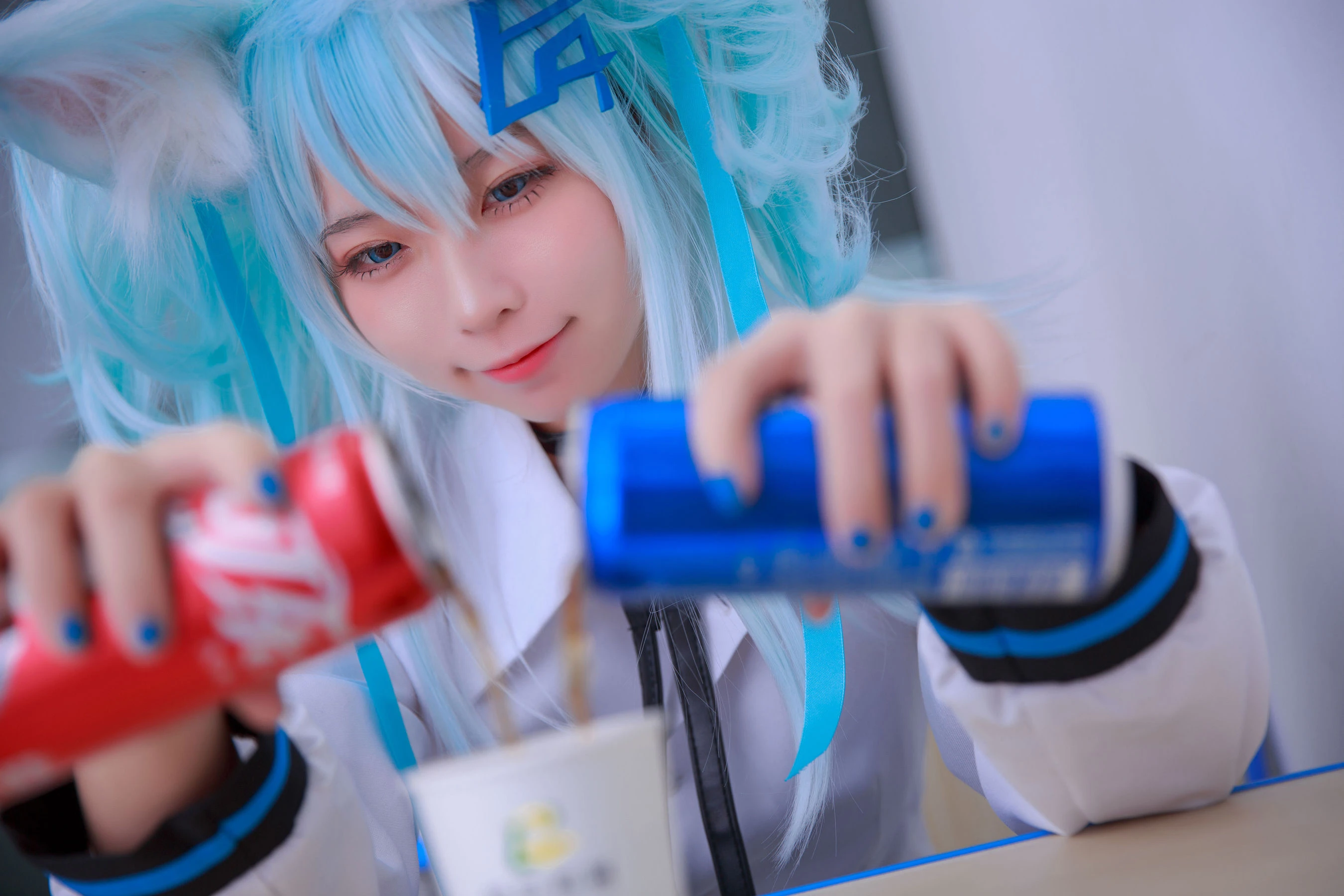 动漫博主G44不会受伤 – 少女前线 PA15校服插图1