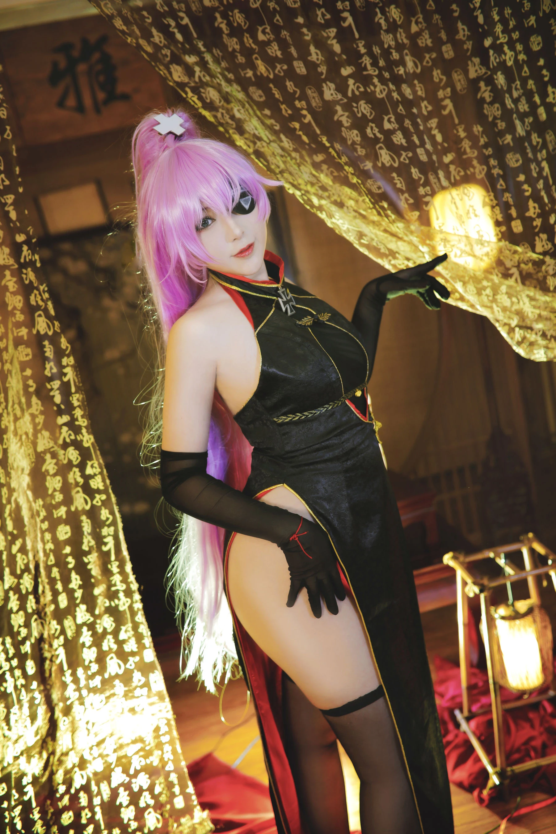 小容仔咕咕咕 – 沙恩霍斯特旗袍插图2