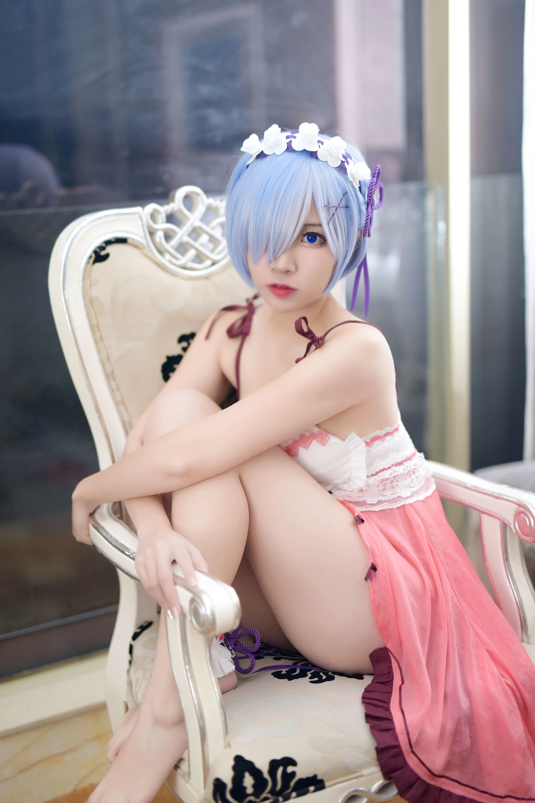 人气Coser二佐Nisa 蕾姆插图4