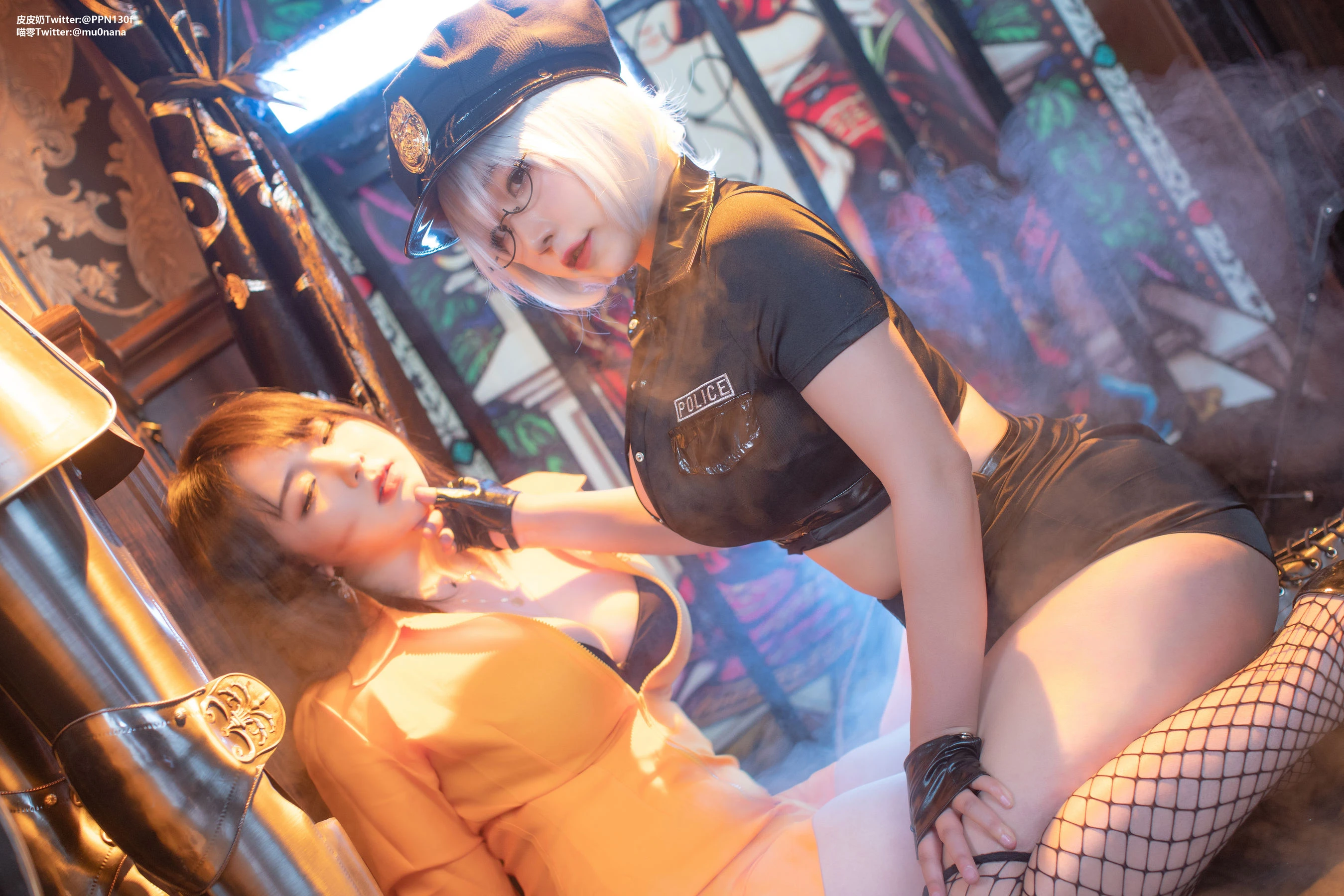 皮皮奶可可爱了啦&喵零 – 匪警插图6