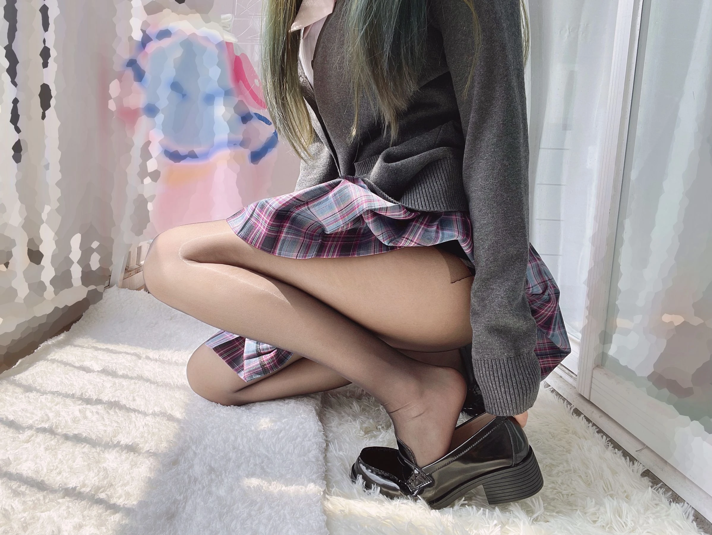 eloise软软 – JK黑丝插图4