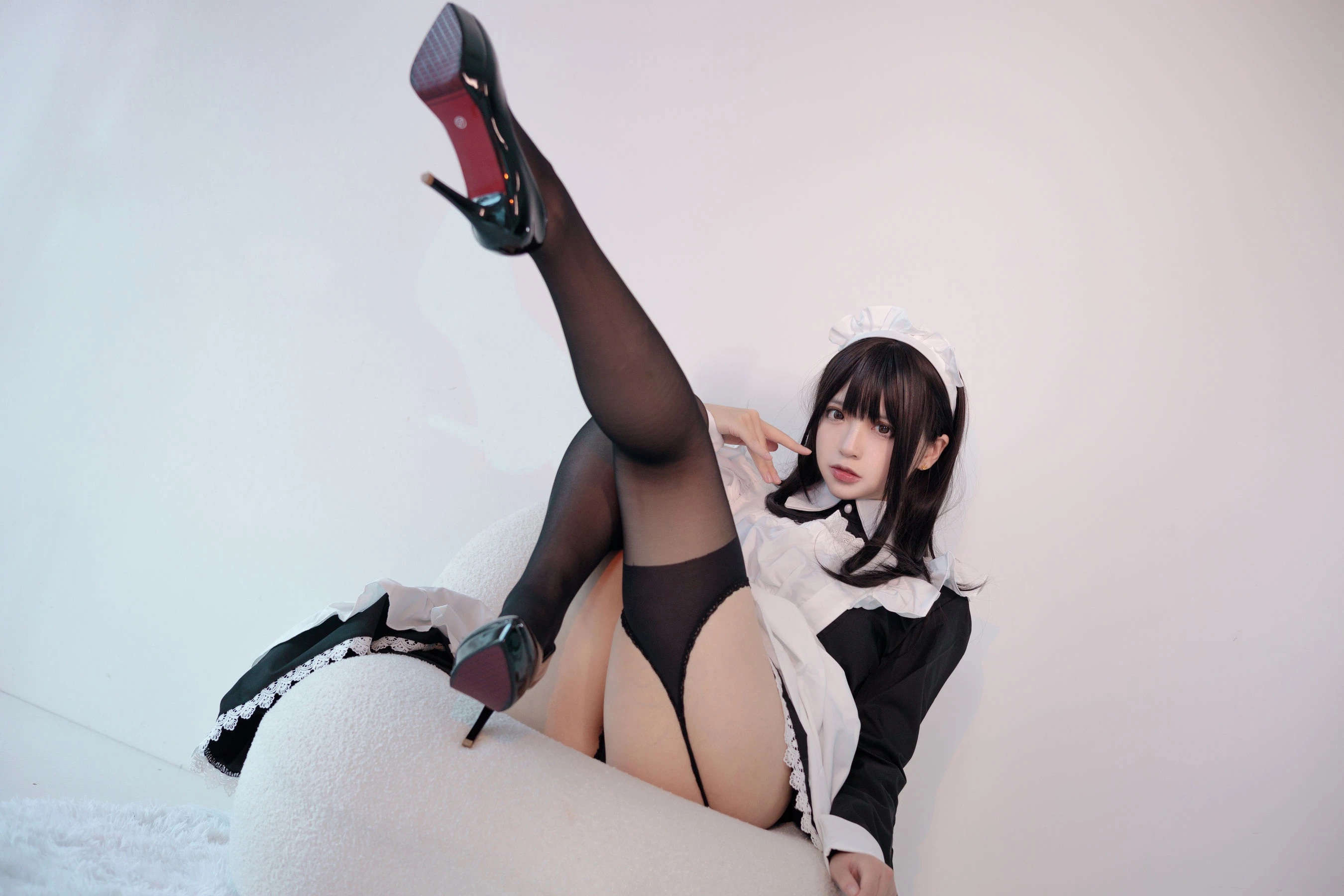 疯猫ss – 女仆插图1