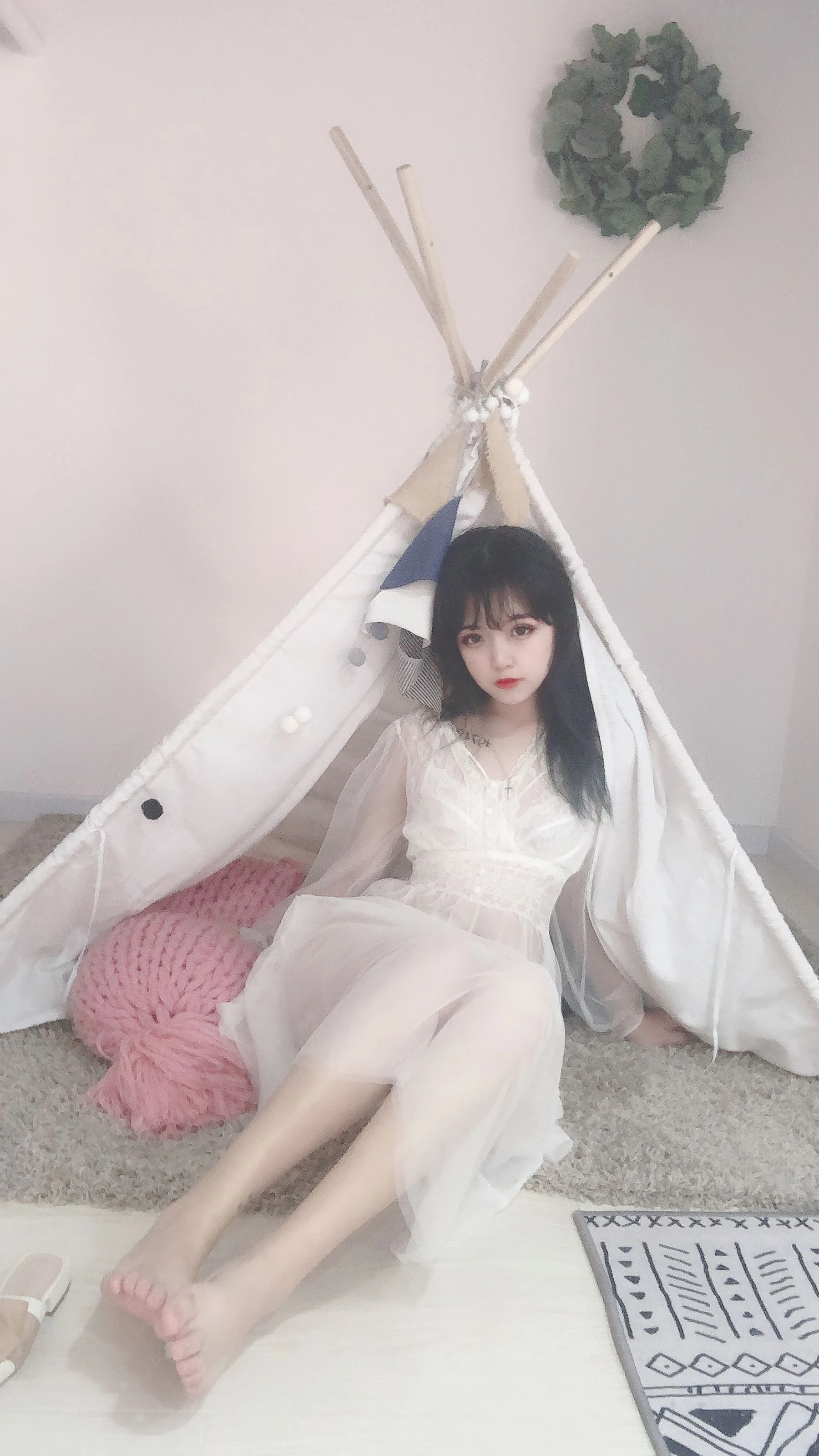 安妮 – 白色纱裙插图3