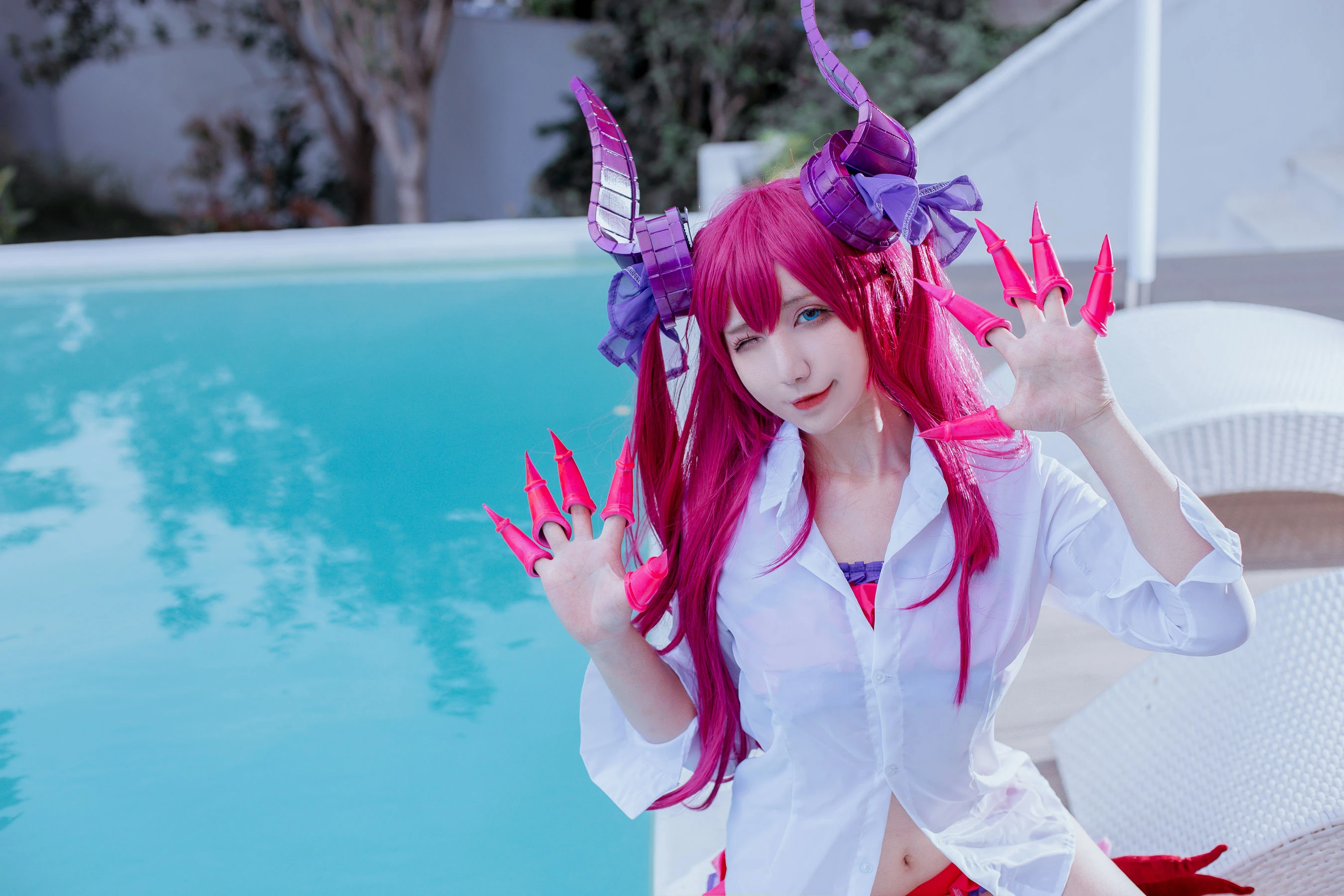 动漫博主九曲Jean – 龙娘泳装插图4