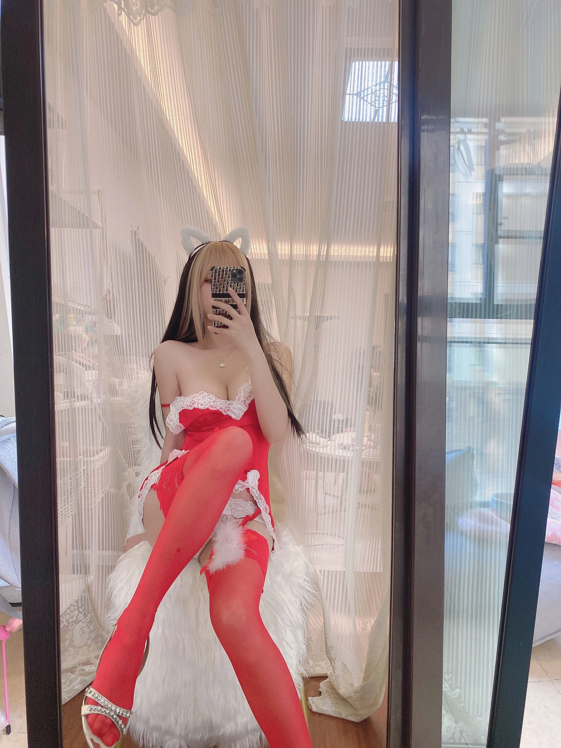 斗鱼米线线sama写真 – 新年大礼包插图1