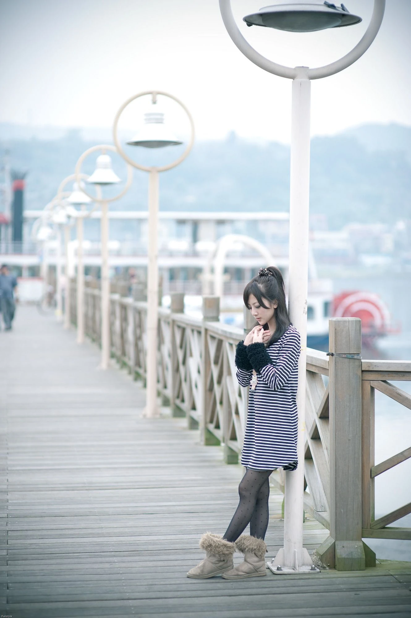 果子MM/张凯洁《關渡曲外拍》插图4