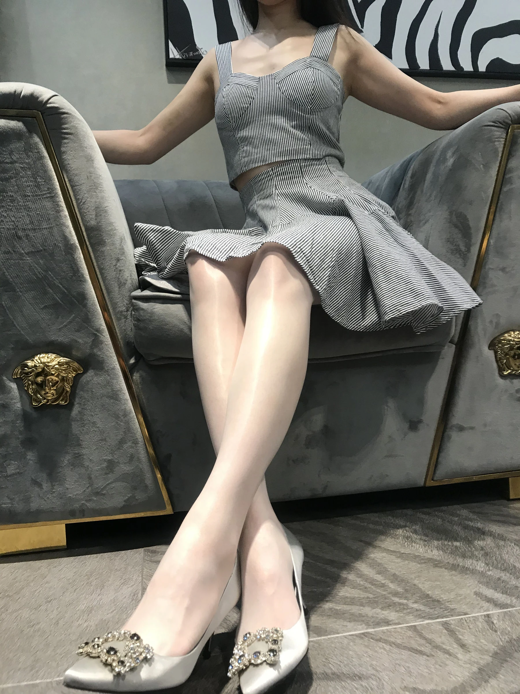 丝足博主麋鹿_Monroe 2020.07.06 百变妖姬插图3