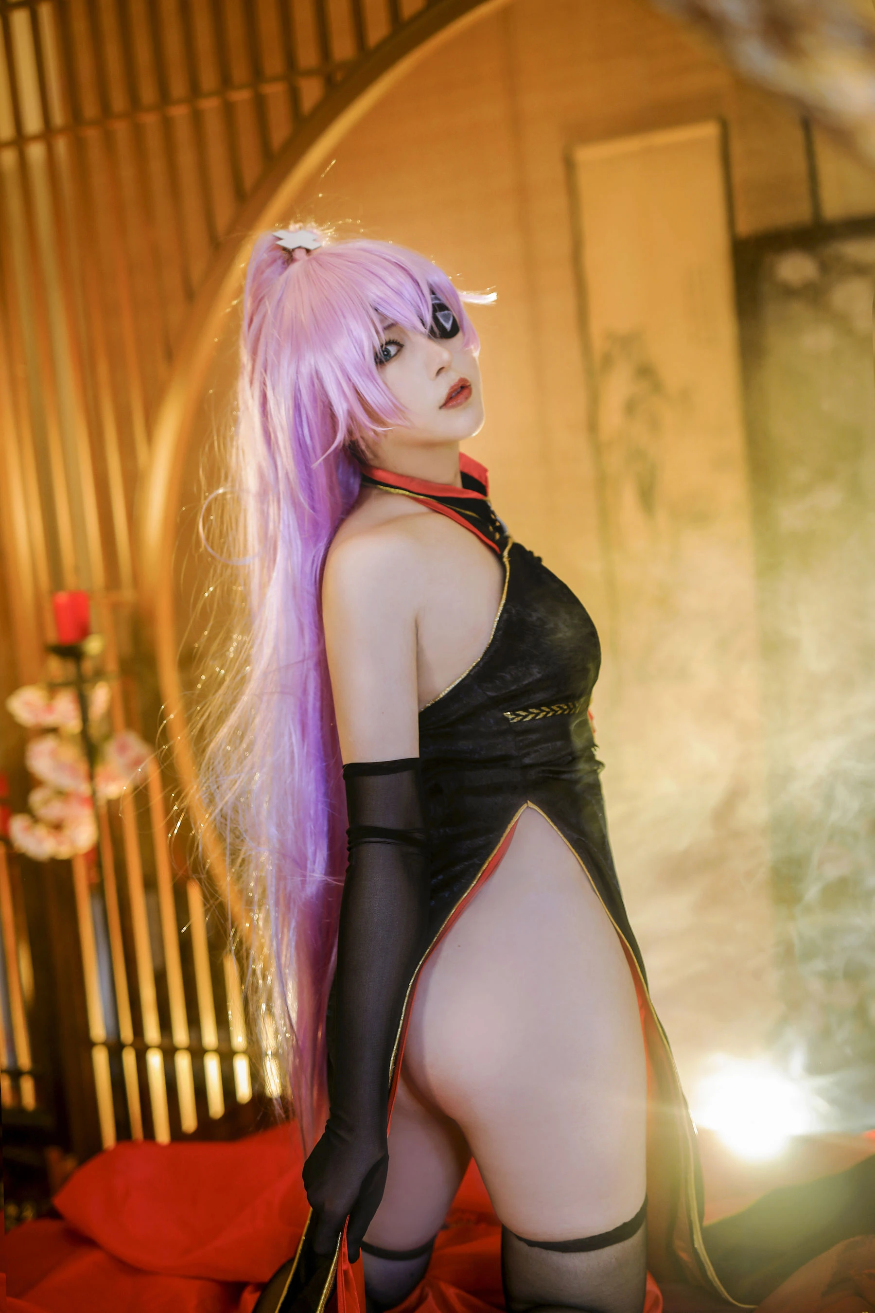 小容仔咕咕咕 – 沙恩霍斯特旗袍插图3