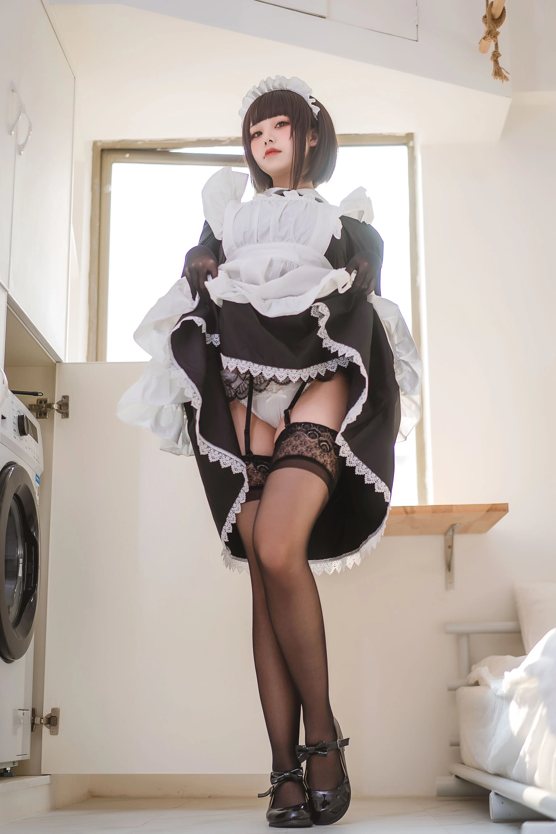 萌系小姐姐蜜汁猫裘 – 民宿 女仆插图7