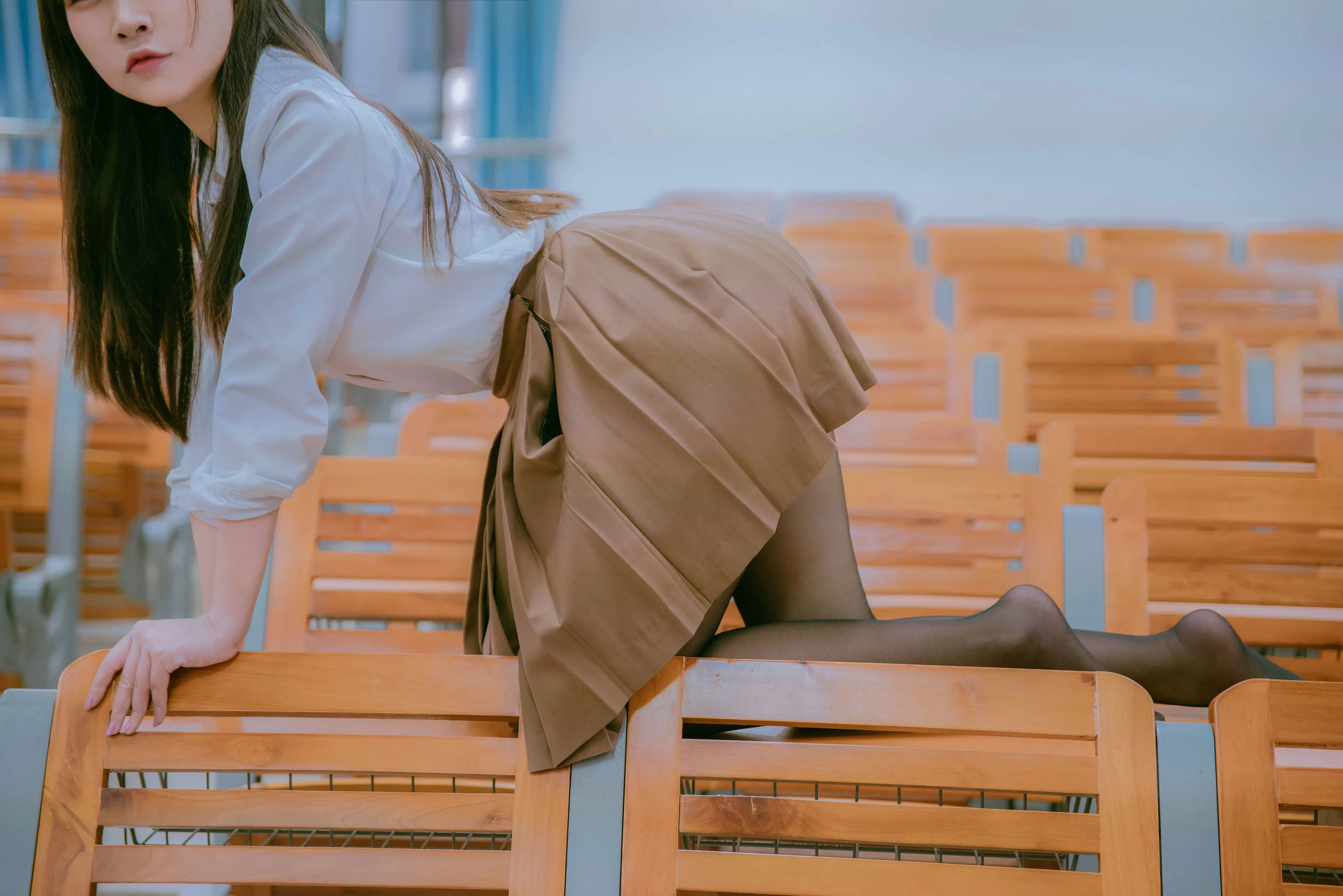 人气Coser二佐Nisa – JK学院风插图2