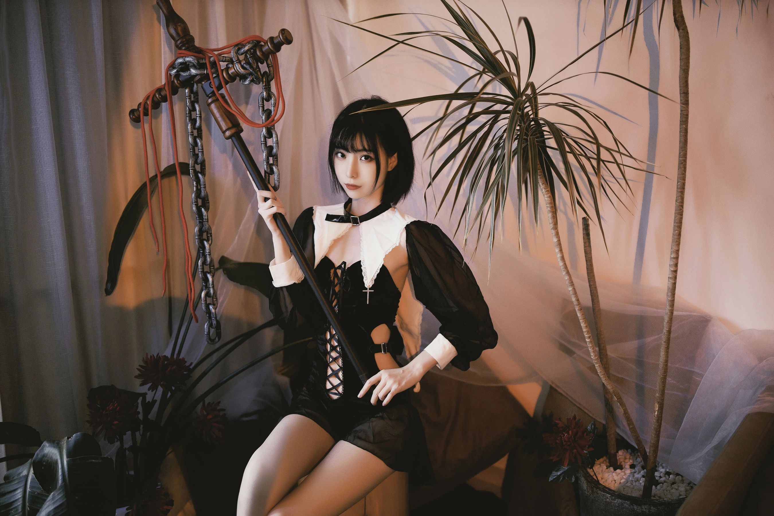 许岚(叁月life) – 修女创作插图3